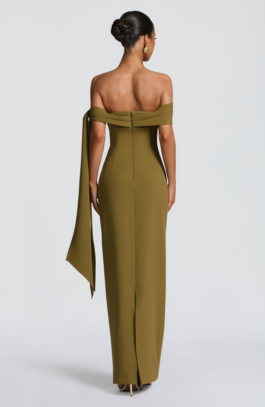 Addie Maxi Dress - Deep Olive