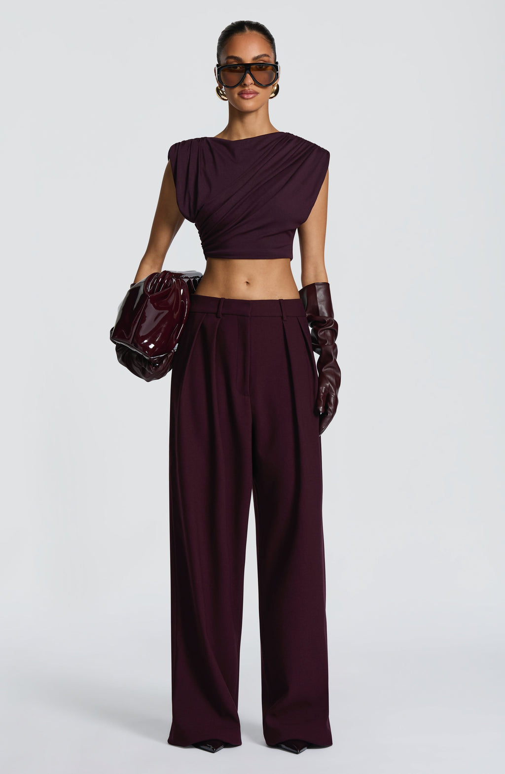 Amara Top - Plum