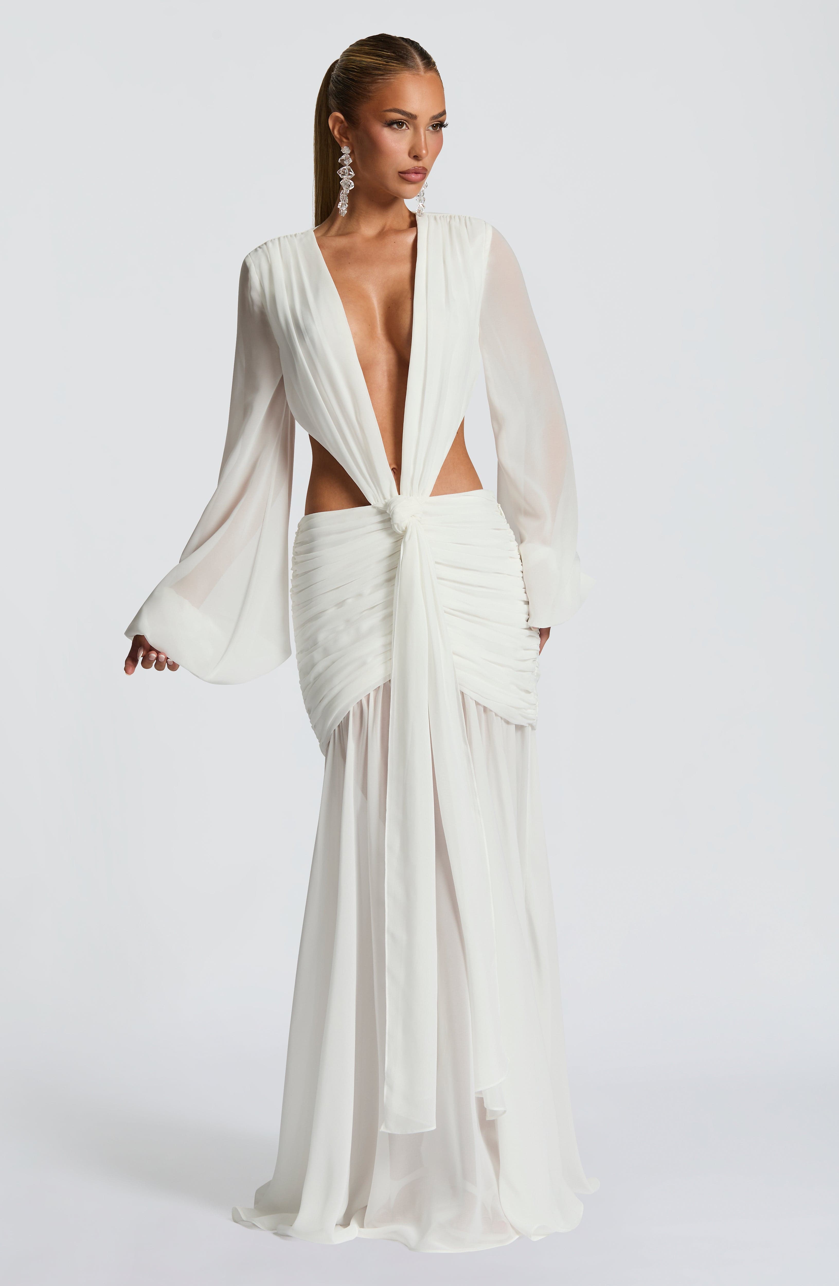 Andrina Maxi Dress - Ivory