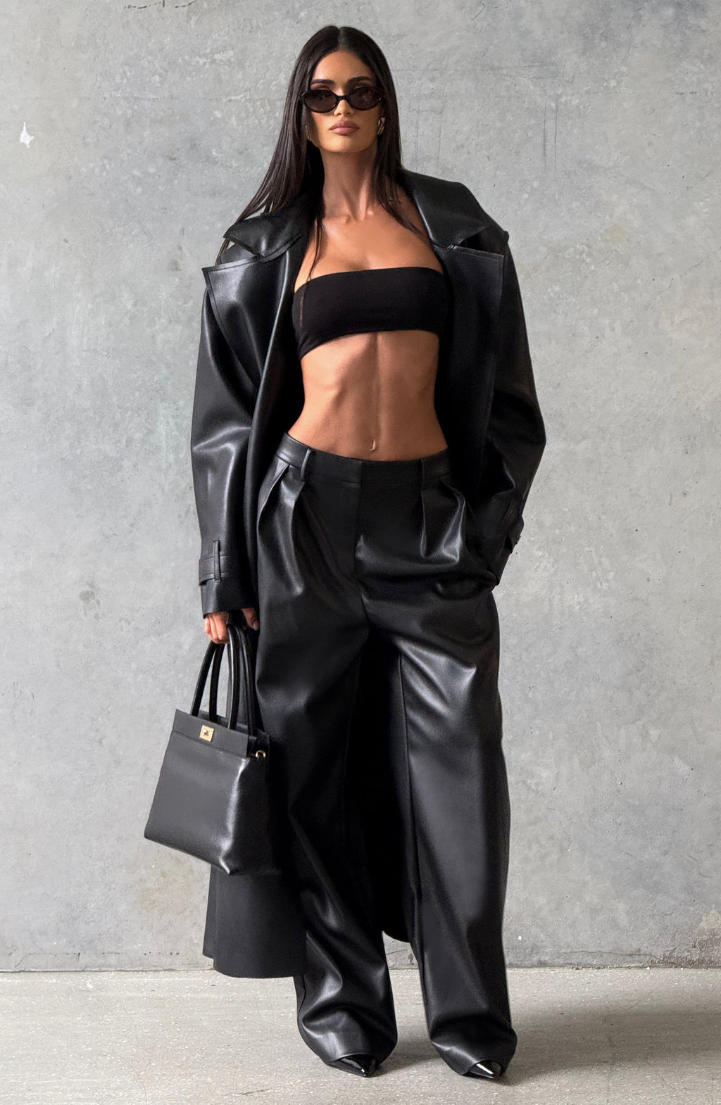 Bridget Trench Coat - Black