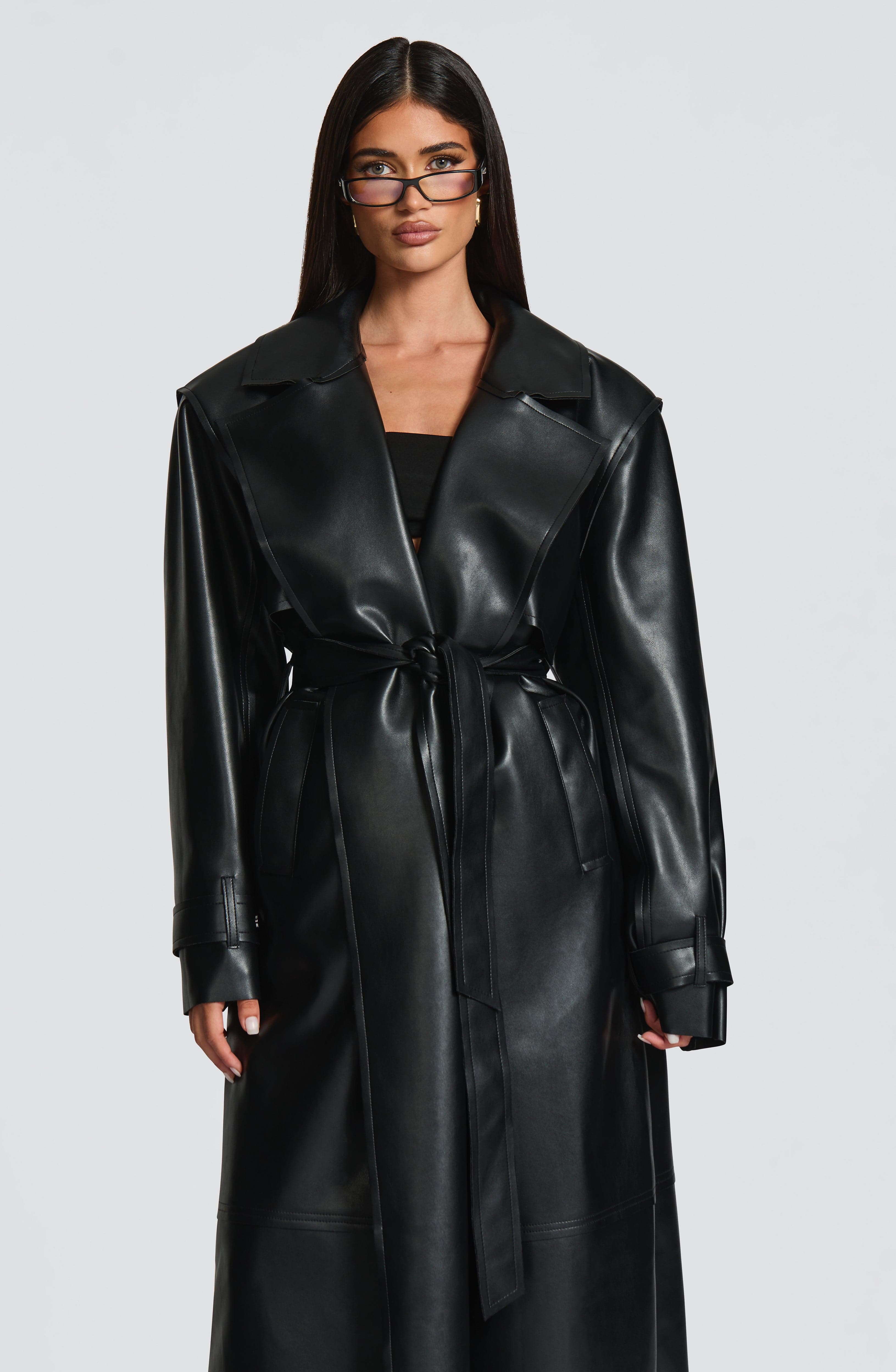 Bridget Trench Coat - Black