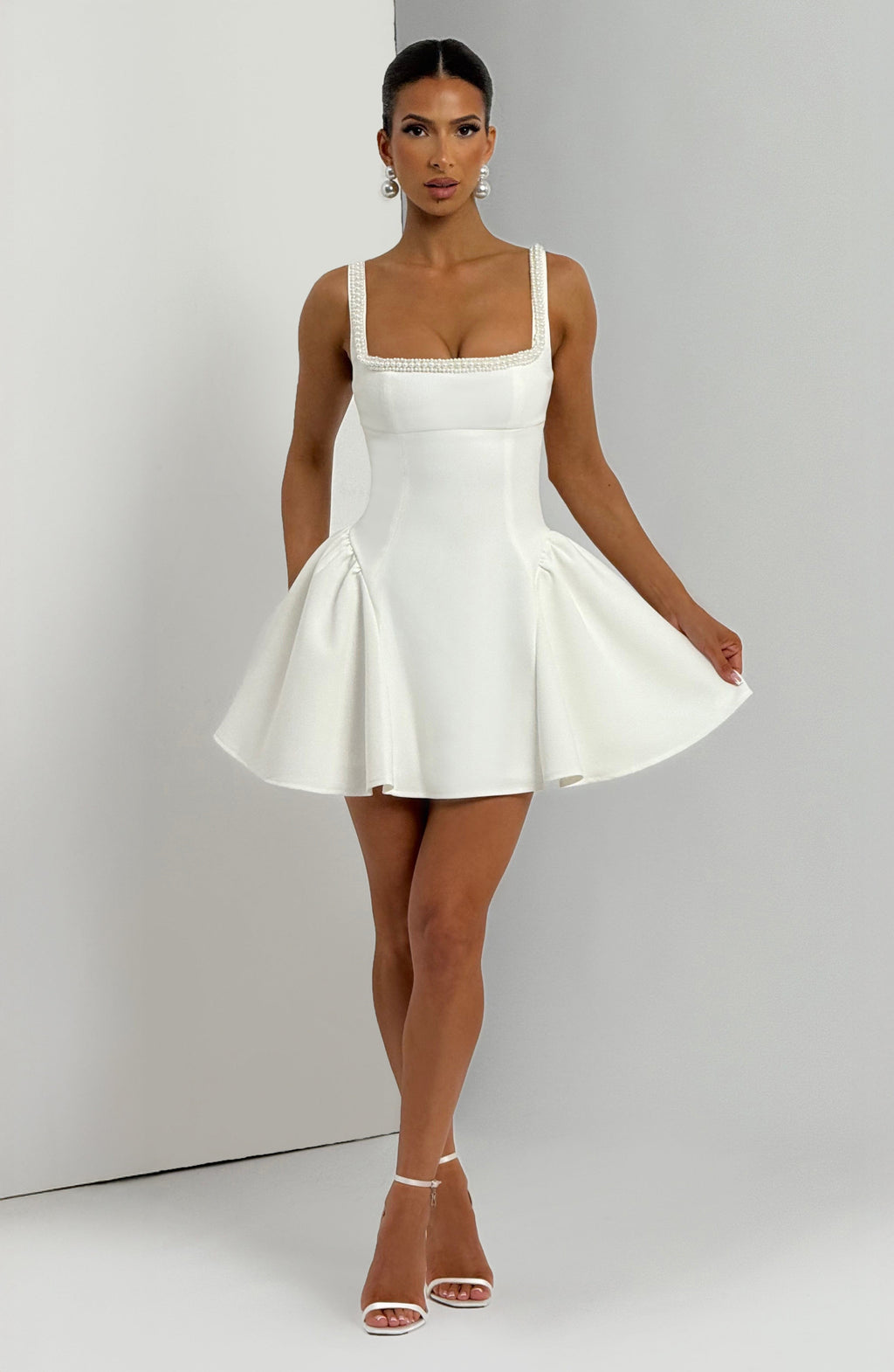 Christie Mini Dress - Ivory