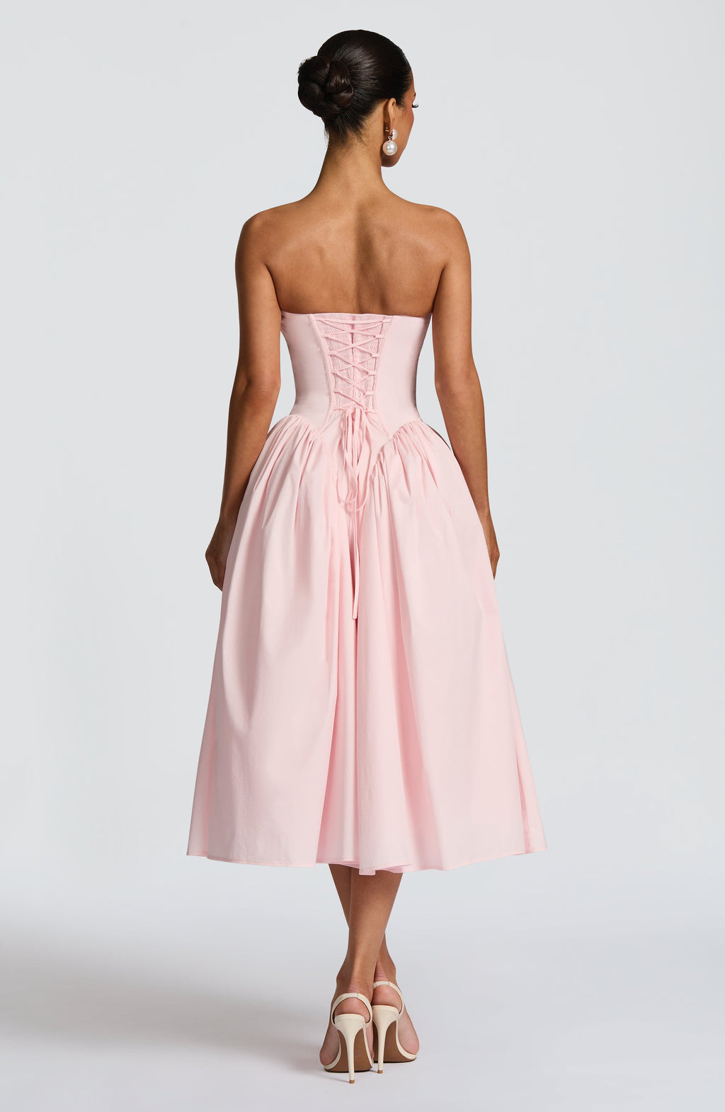 Darla Midi Dress - Blush