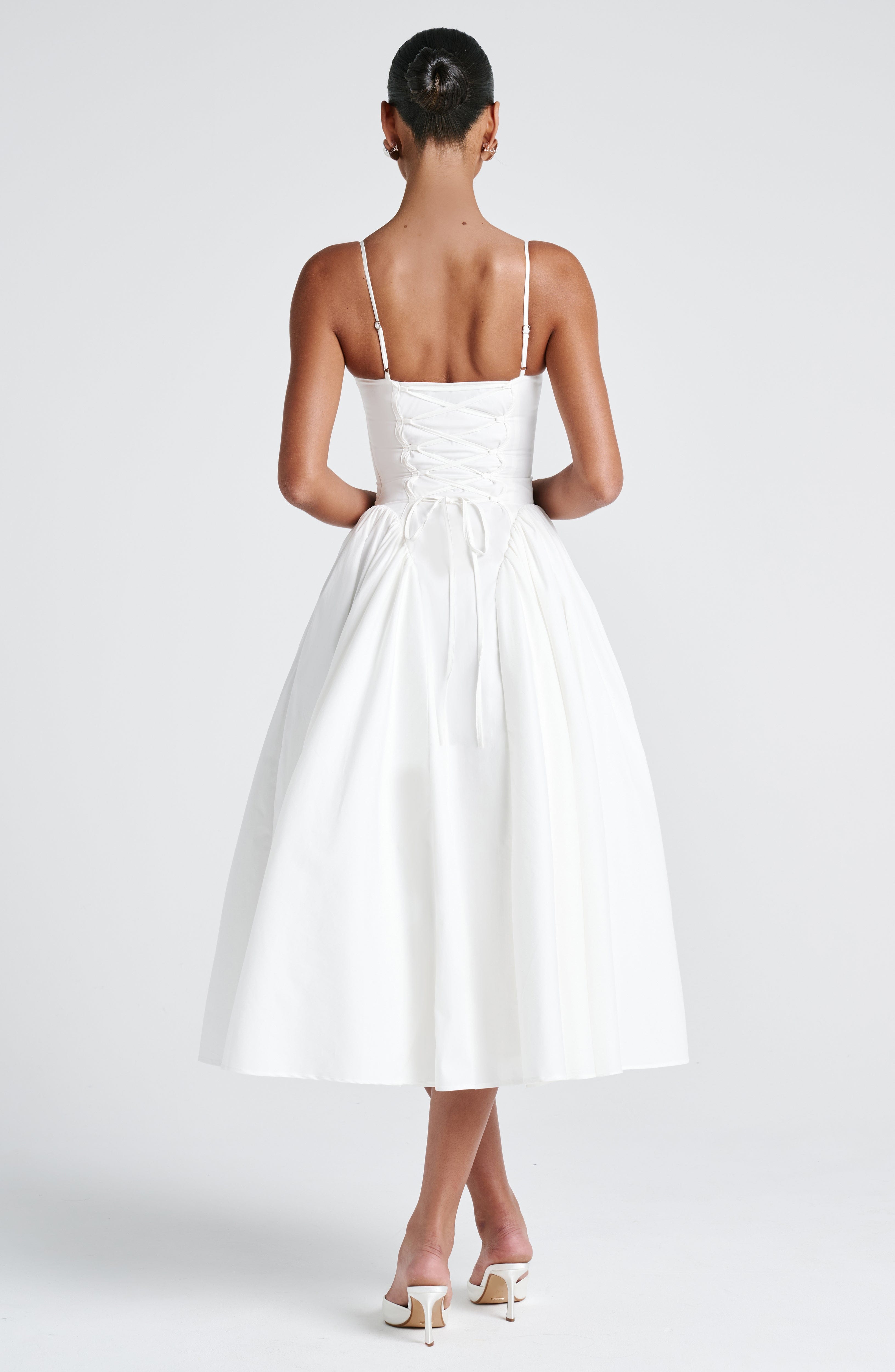 Emerson Midi Dress - Ivory