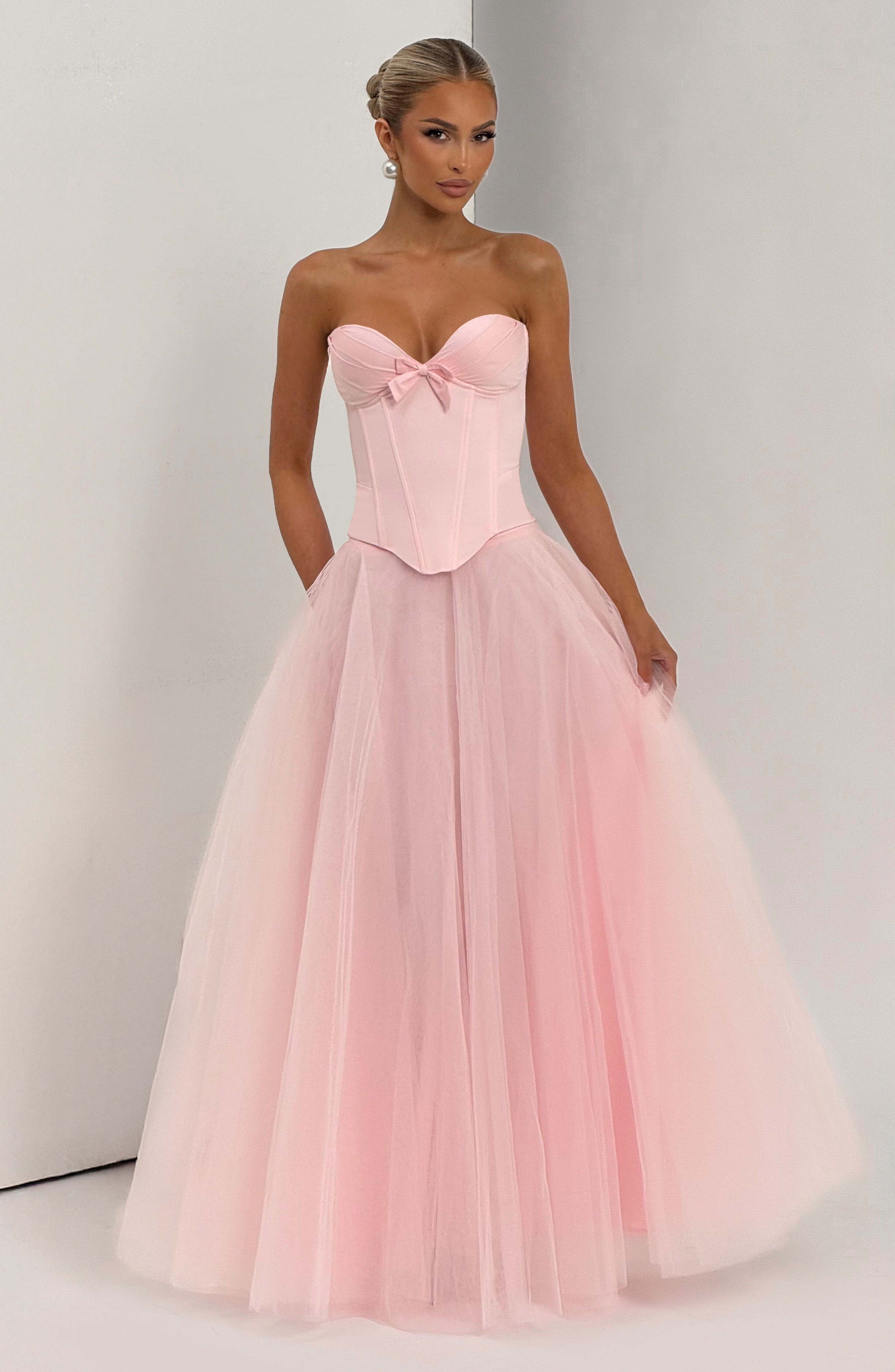 Ethel Maxi Skirt - Blush