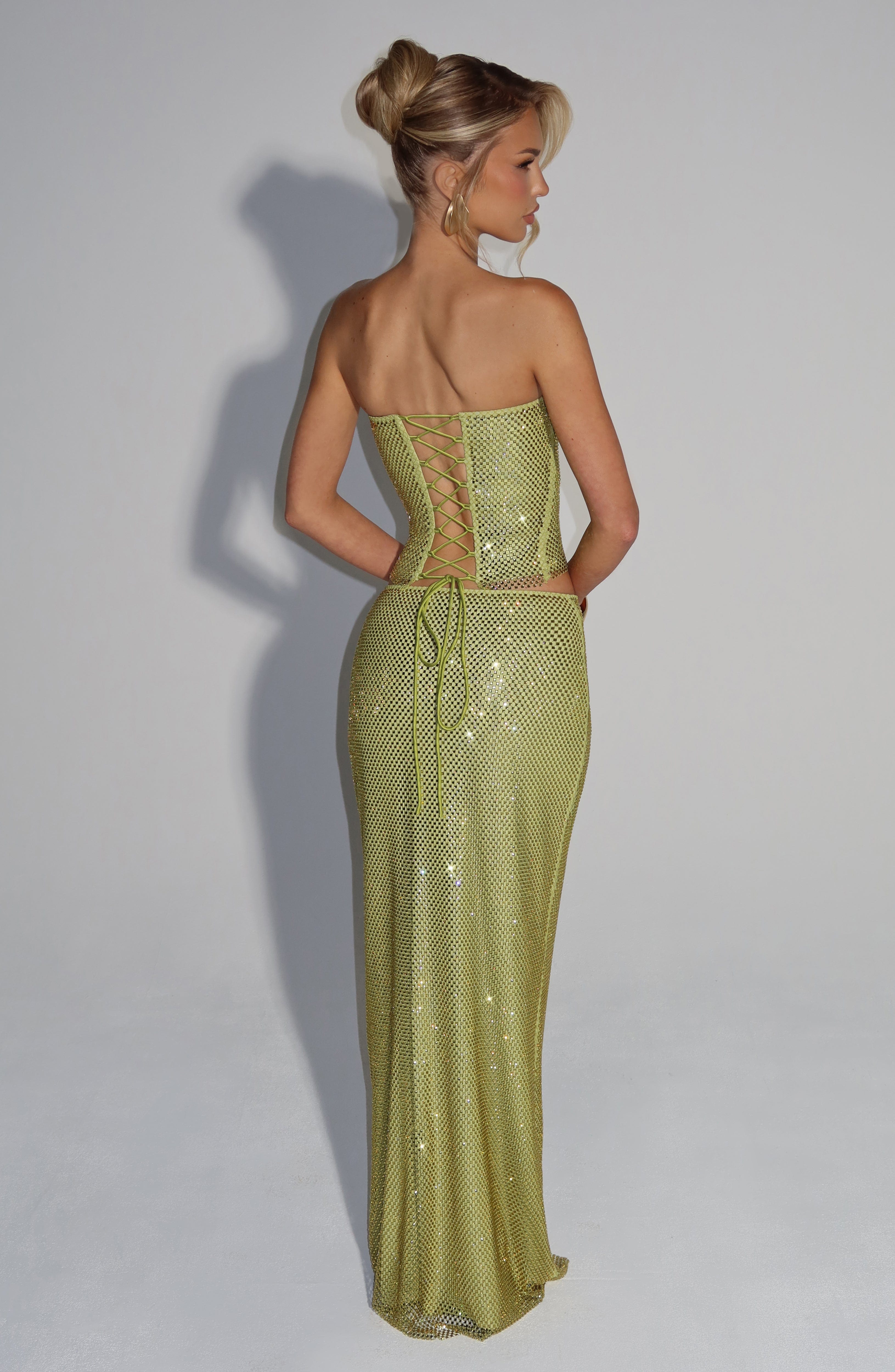 Hali Maxi Skirt - Olive