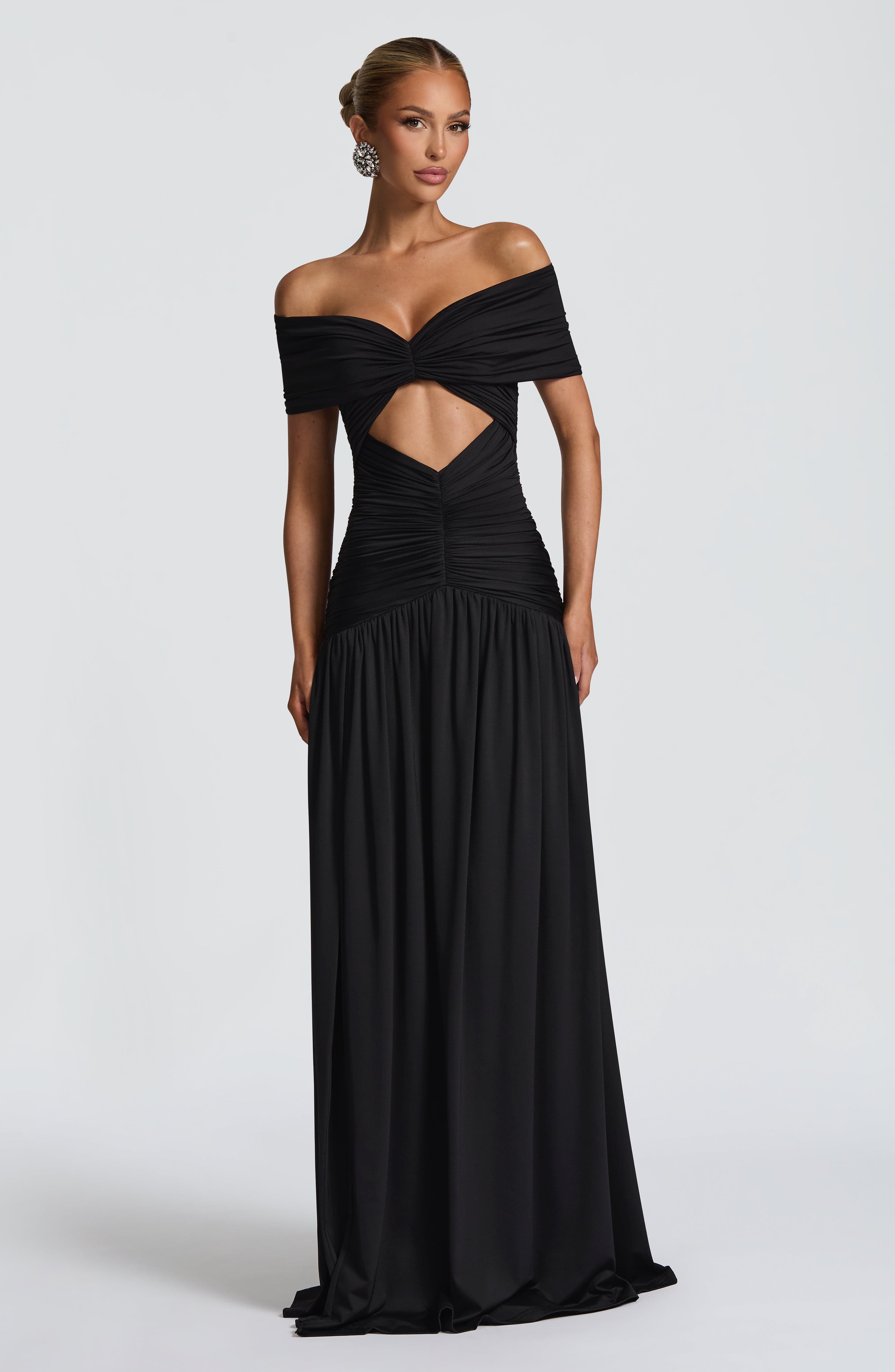 Kathryn Maxi Dress - Black