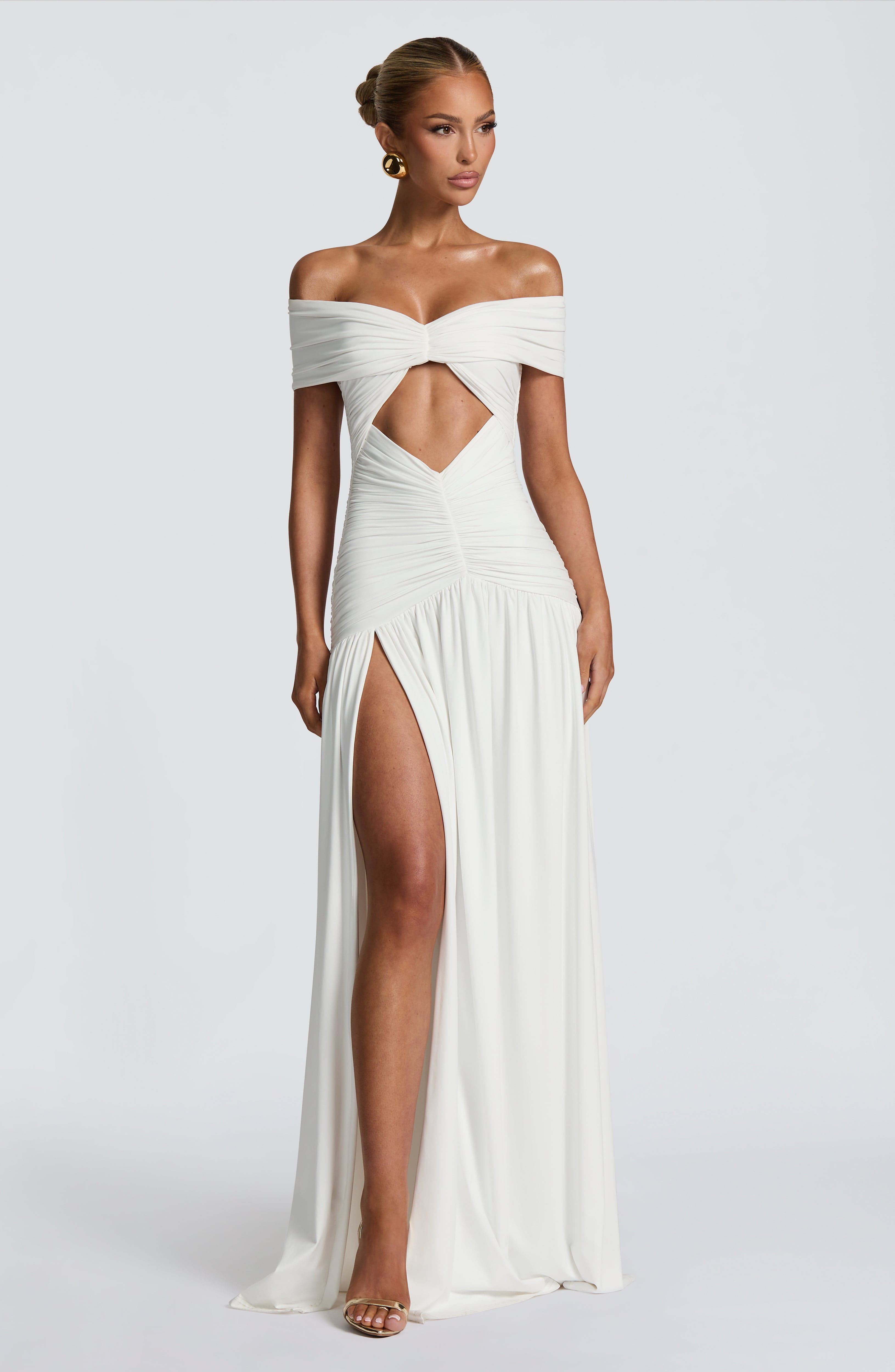 Kathryn Maxi Dress - White