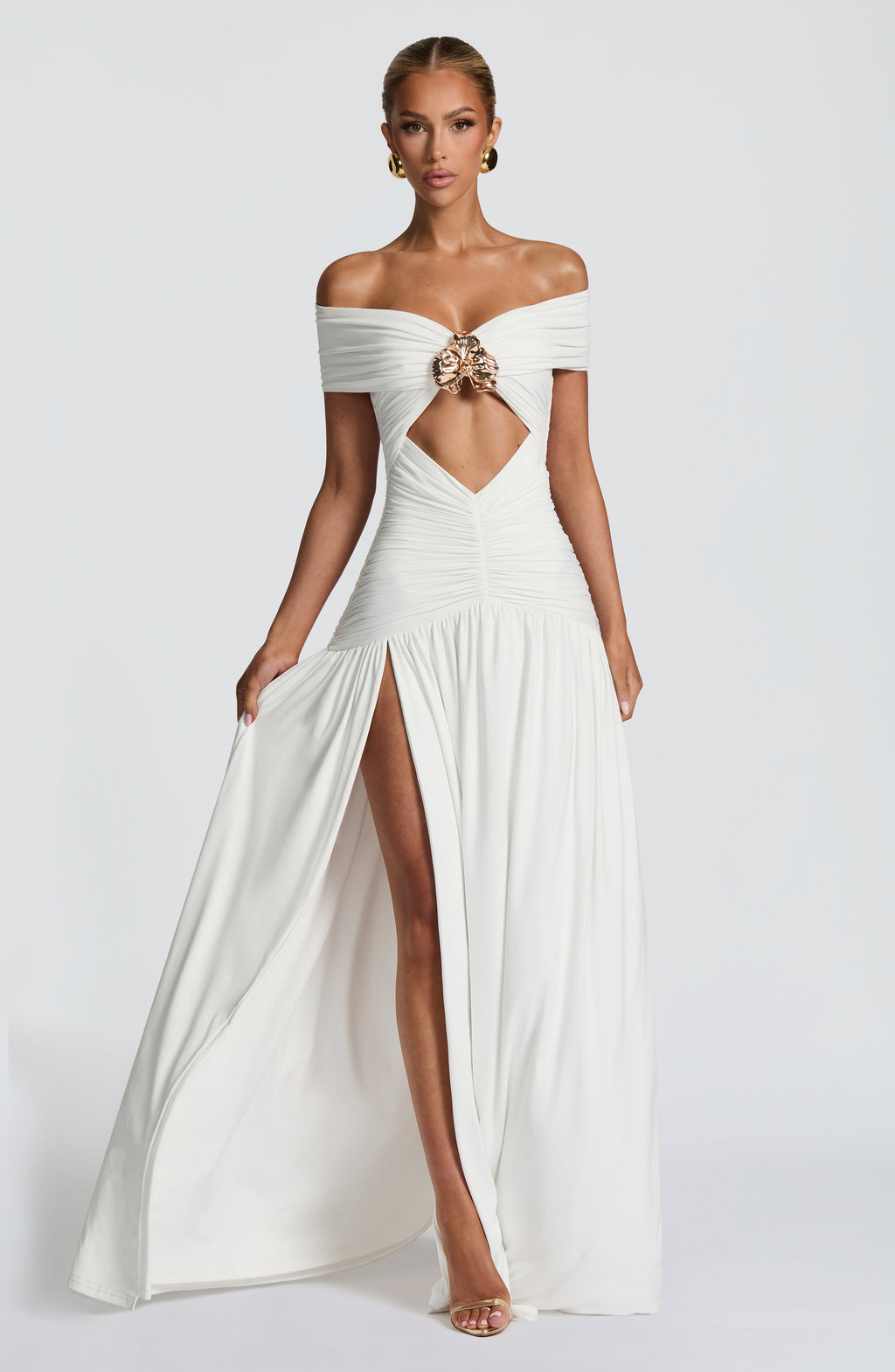 Kathryn Maxi Dress - White
