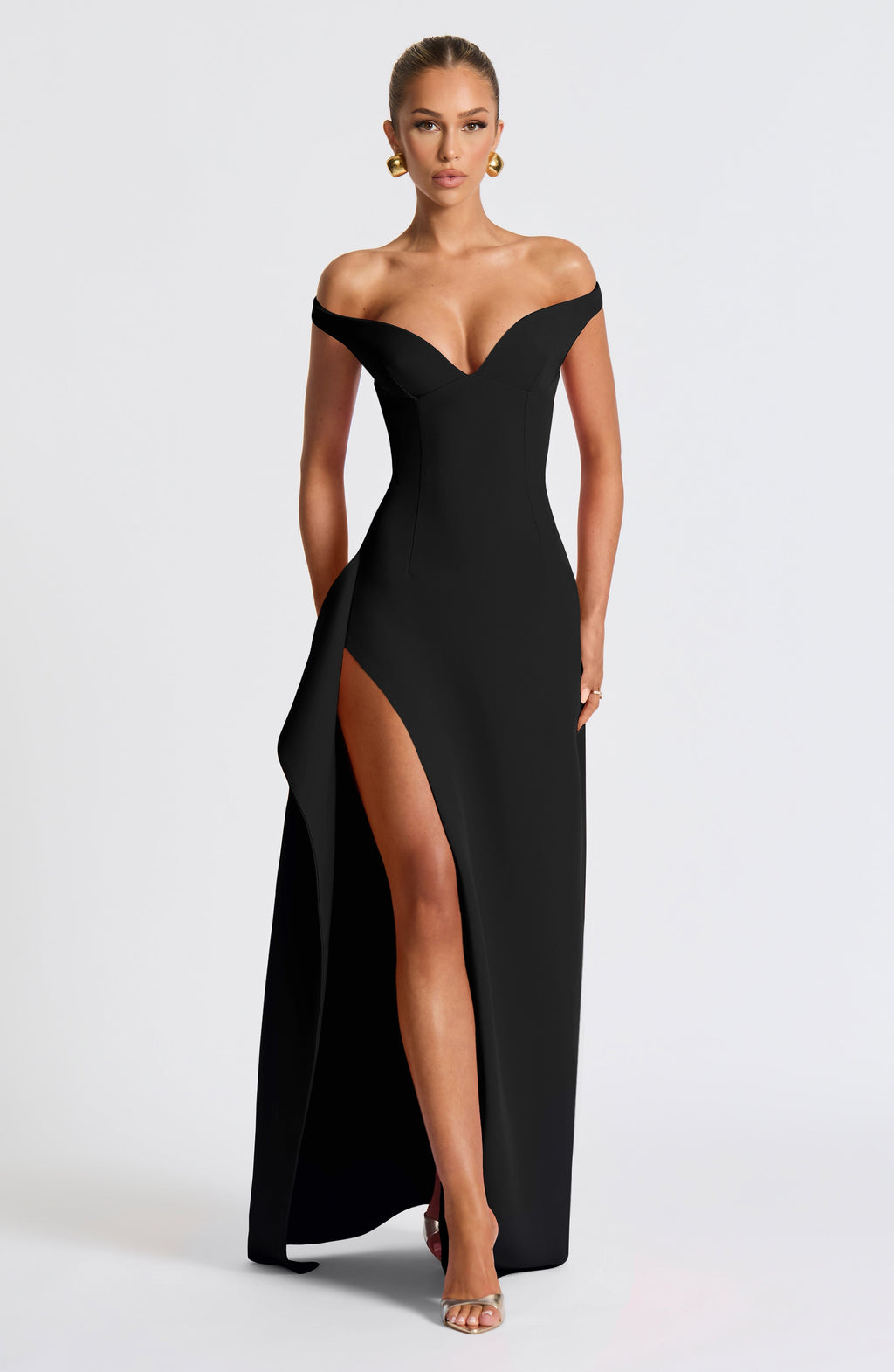 Khalesia Maxi Dress - Black