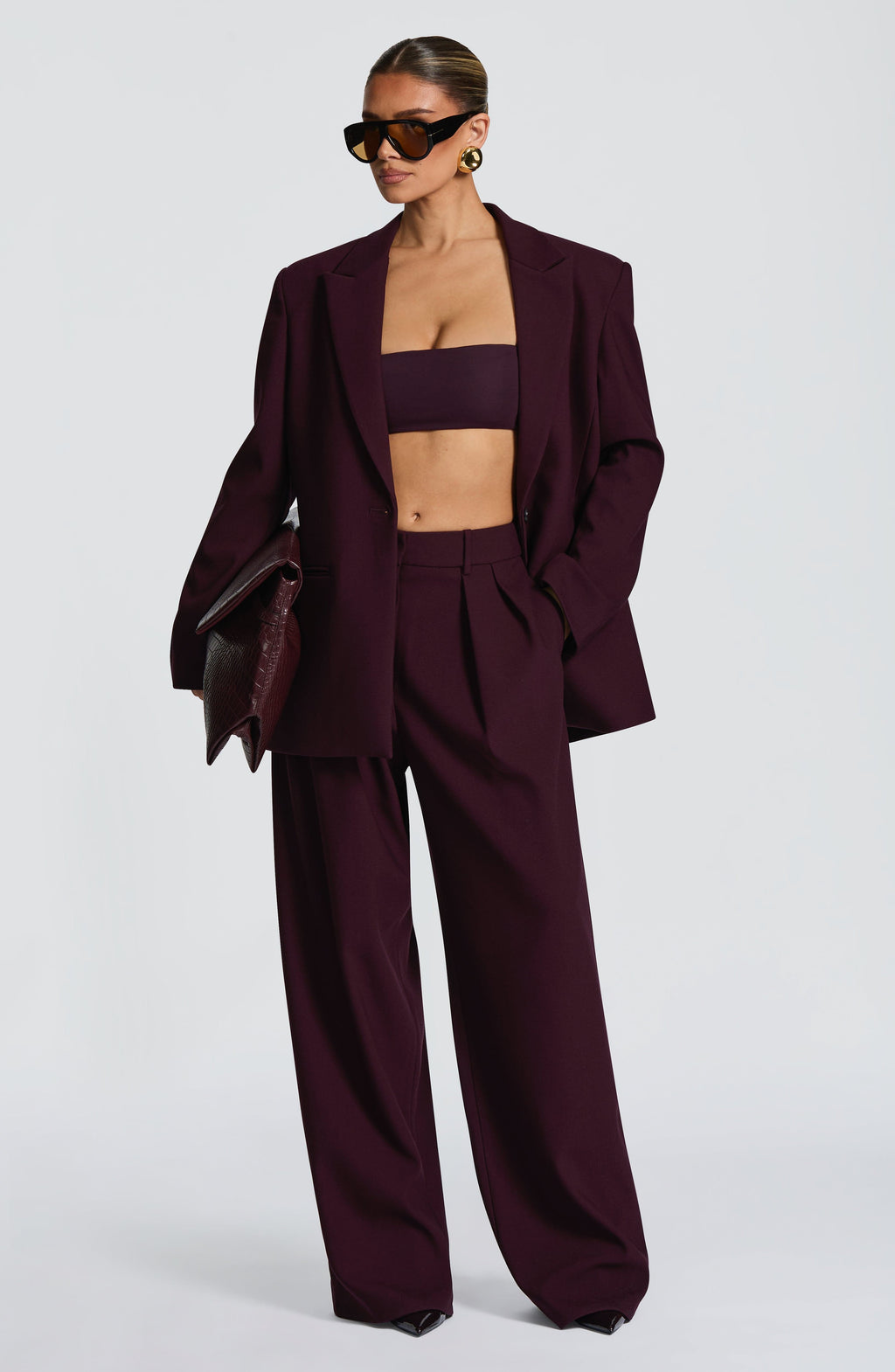 Kirsty Pants - Plum