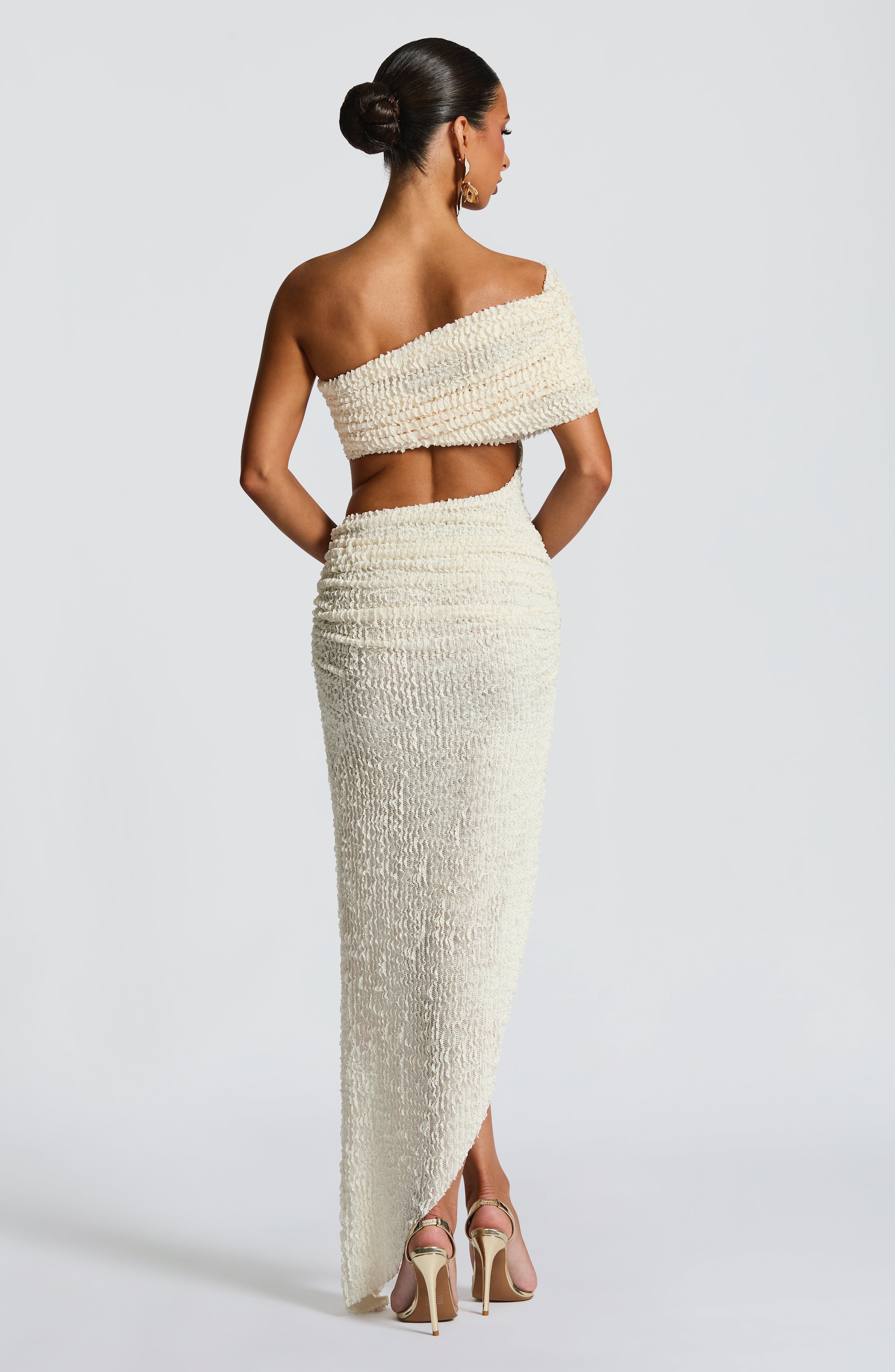 Laverna Midi Dress - Ivory