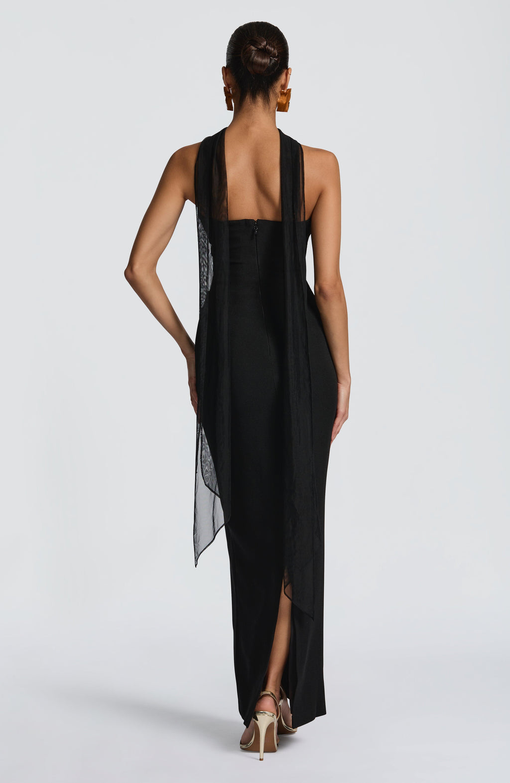 Lindsey Maxi Dress - Black