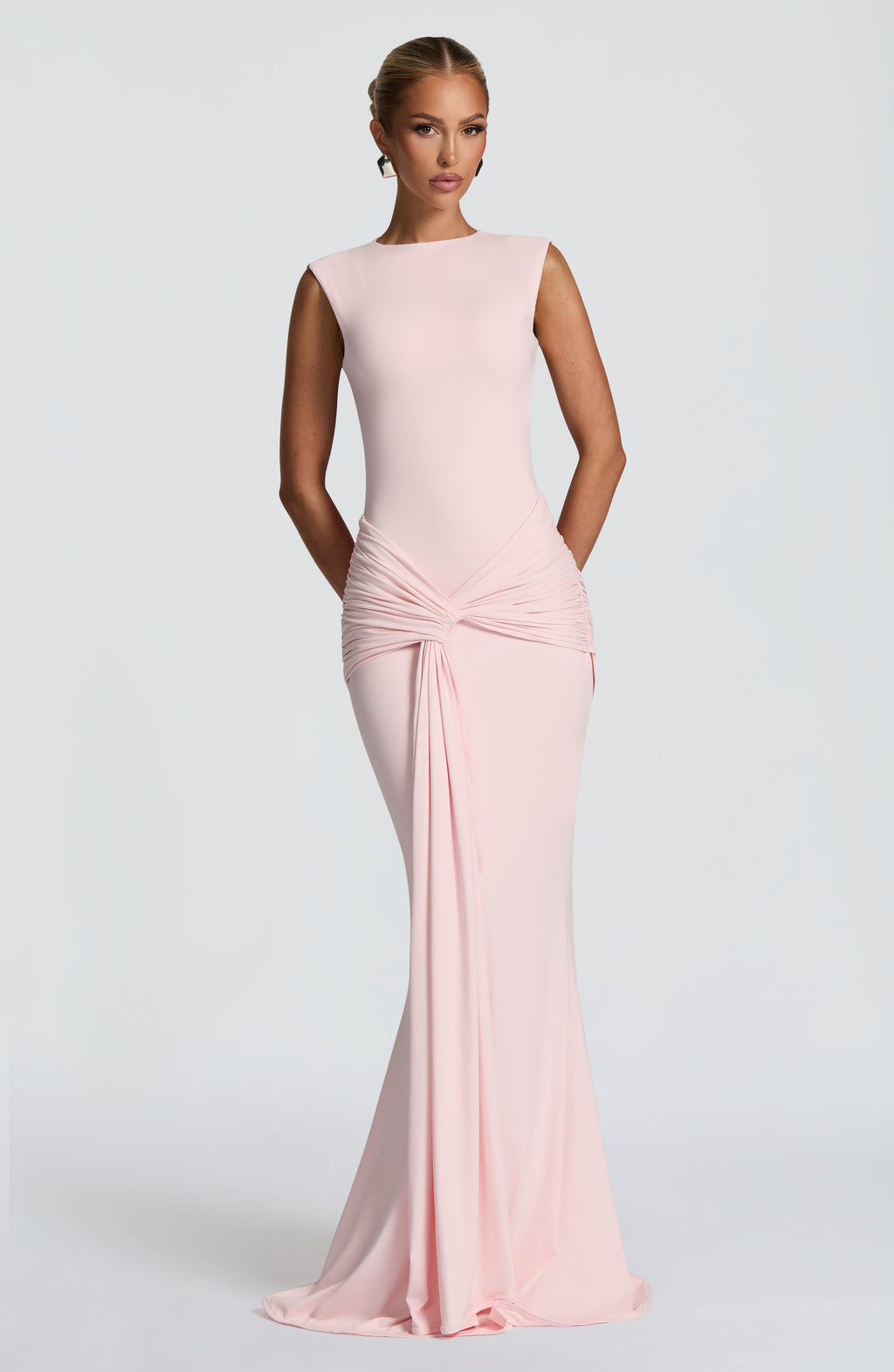 Lorenza Maxi Dress - Blush