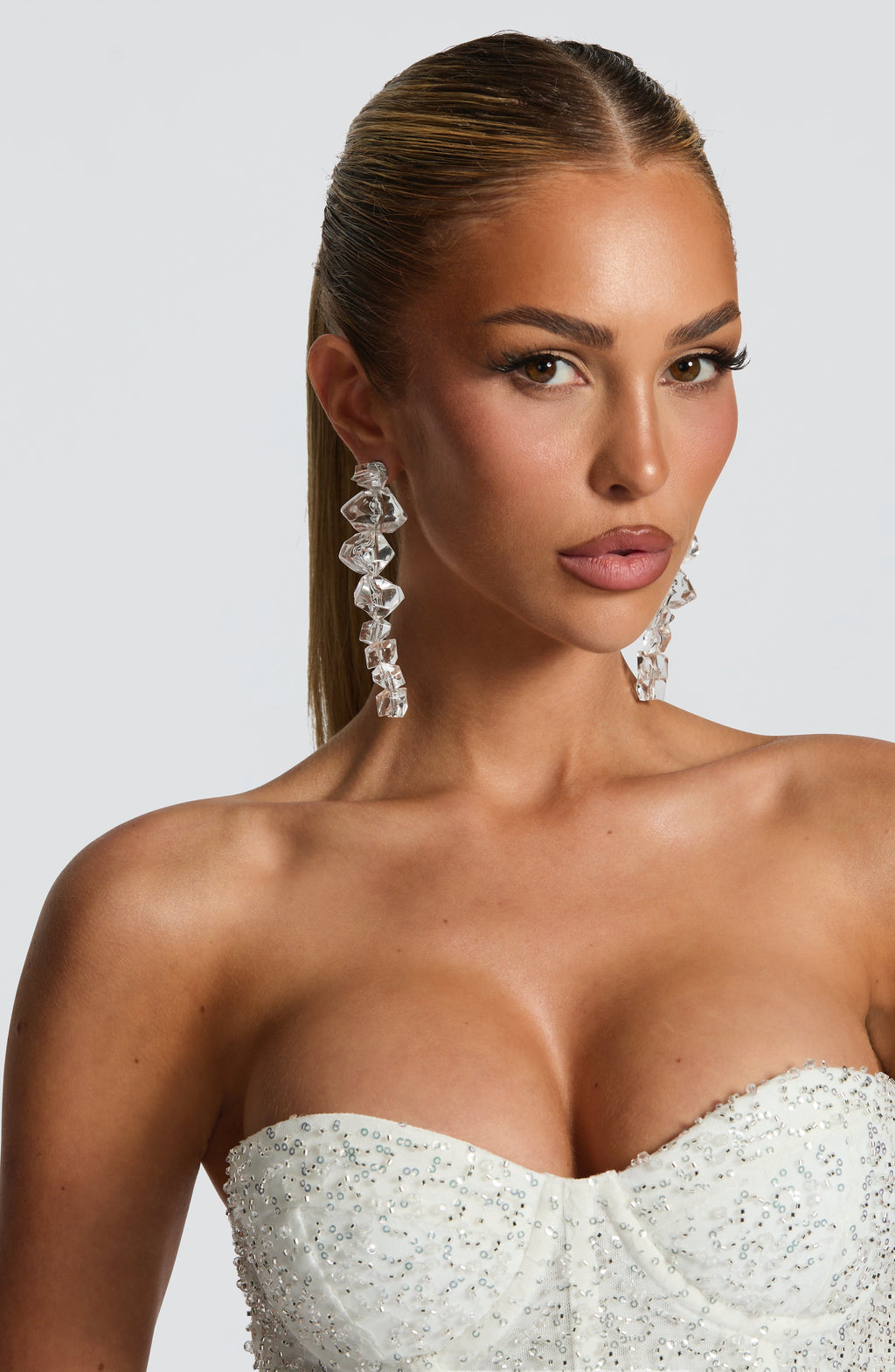 Lumina Earrings - Clear