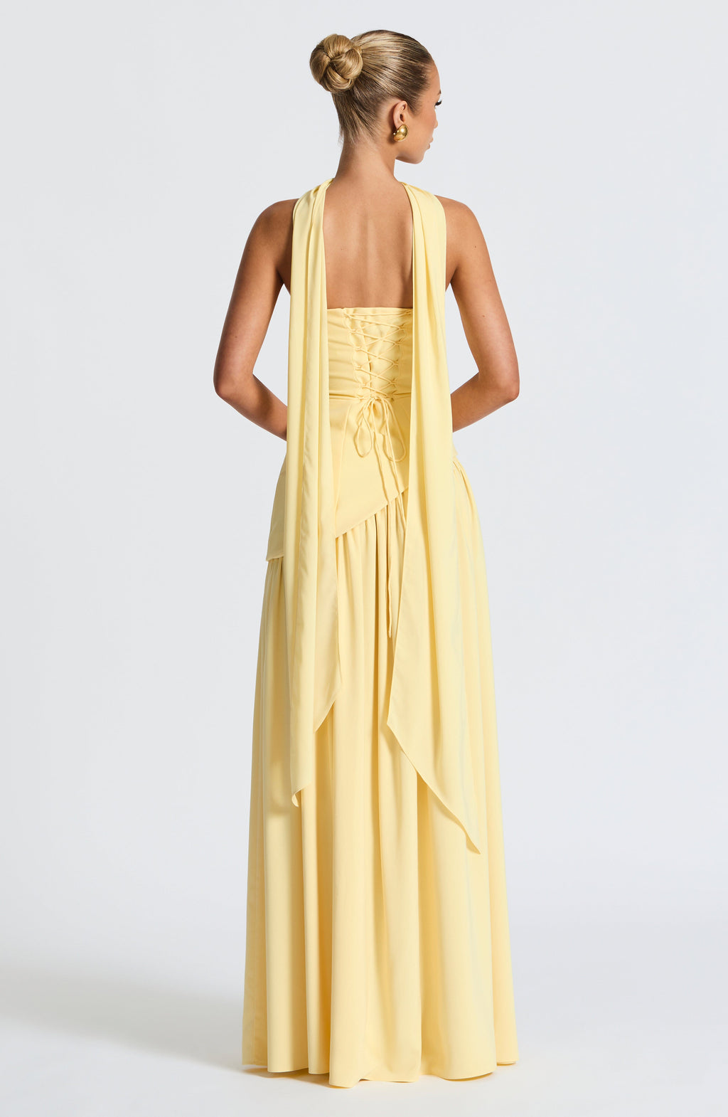 Maliyah Maxi Dress - Lemon