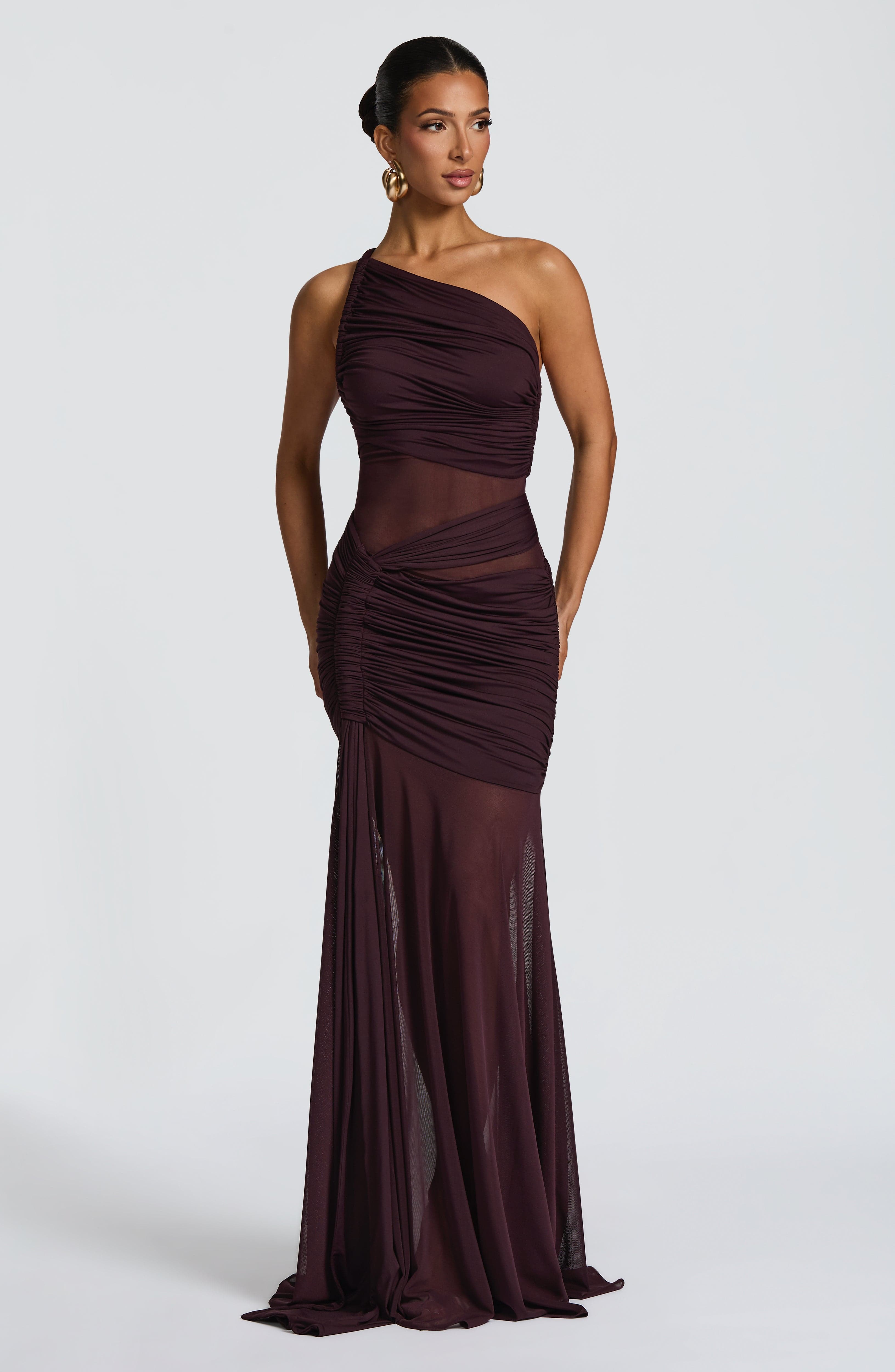 Marianne Maxi Dress - Plum