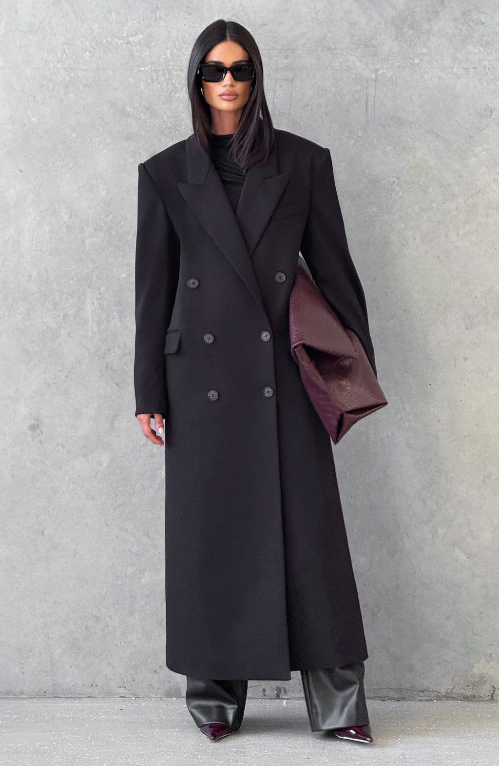 Michelle Coat - Black