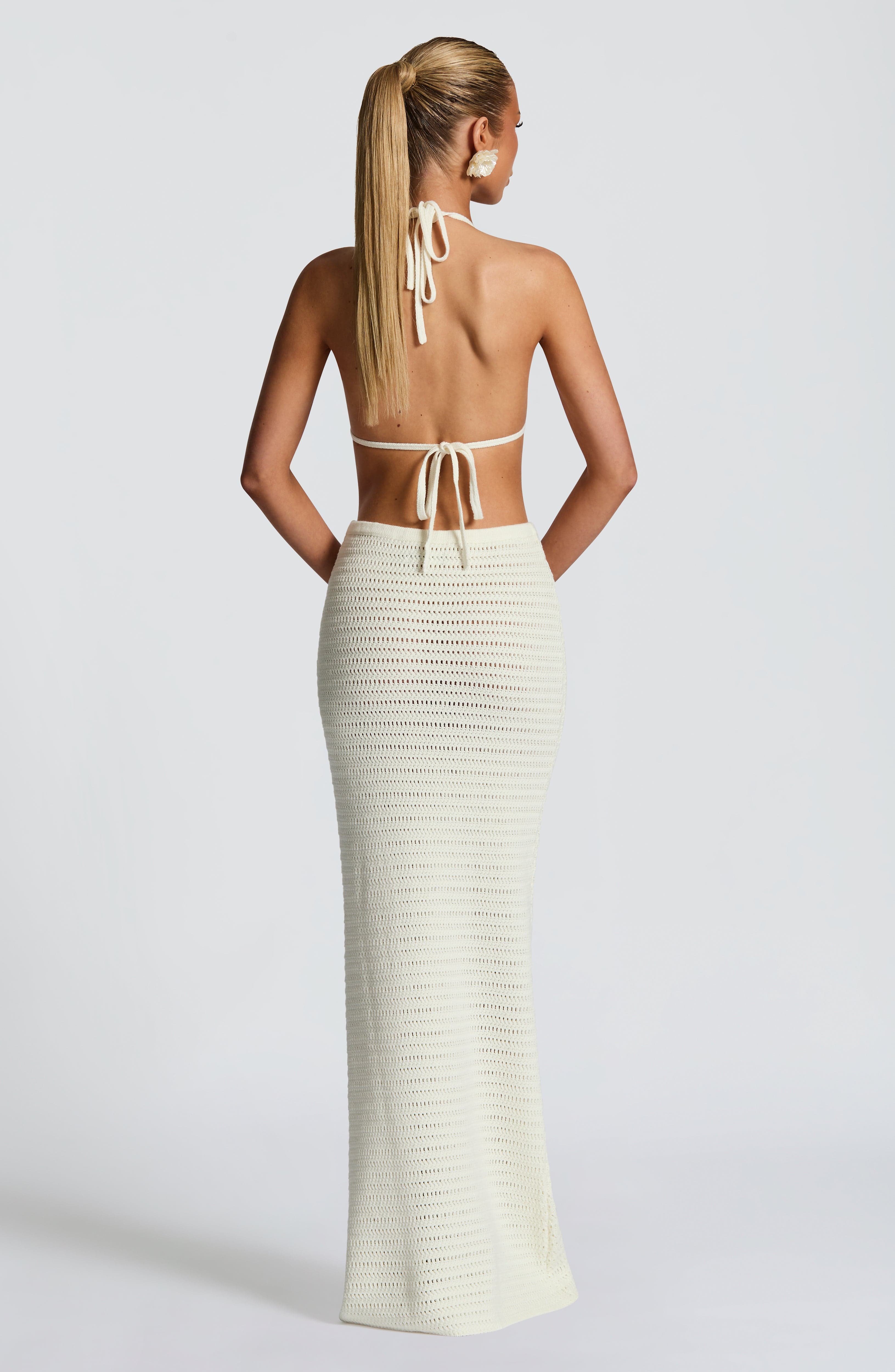 Nerida Maxi Skirt - Ivory