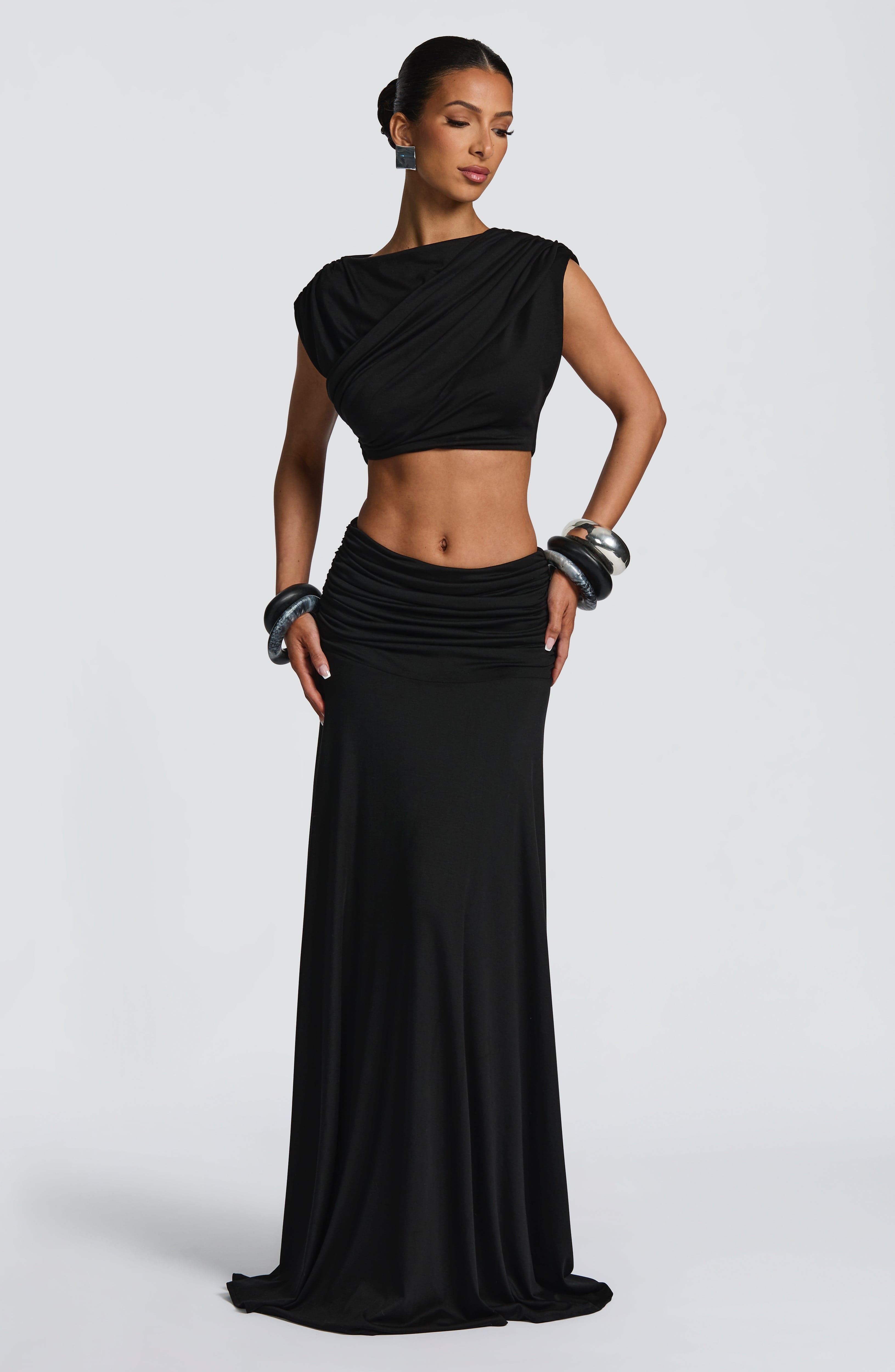 Paige Maxi Skirt - Black