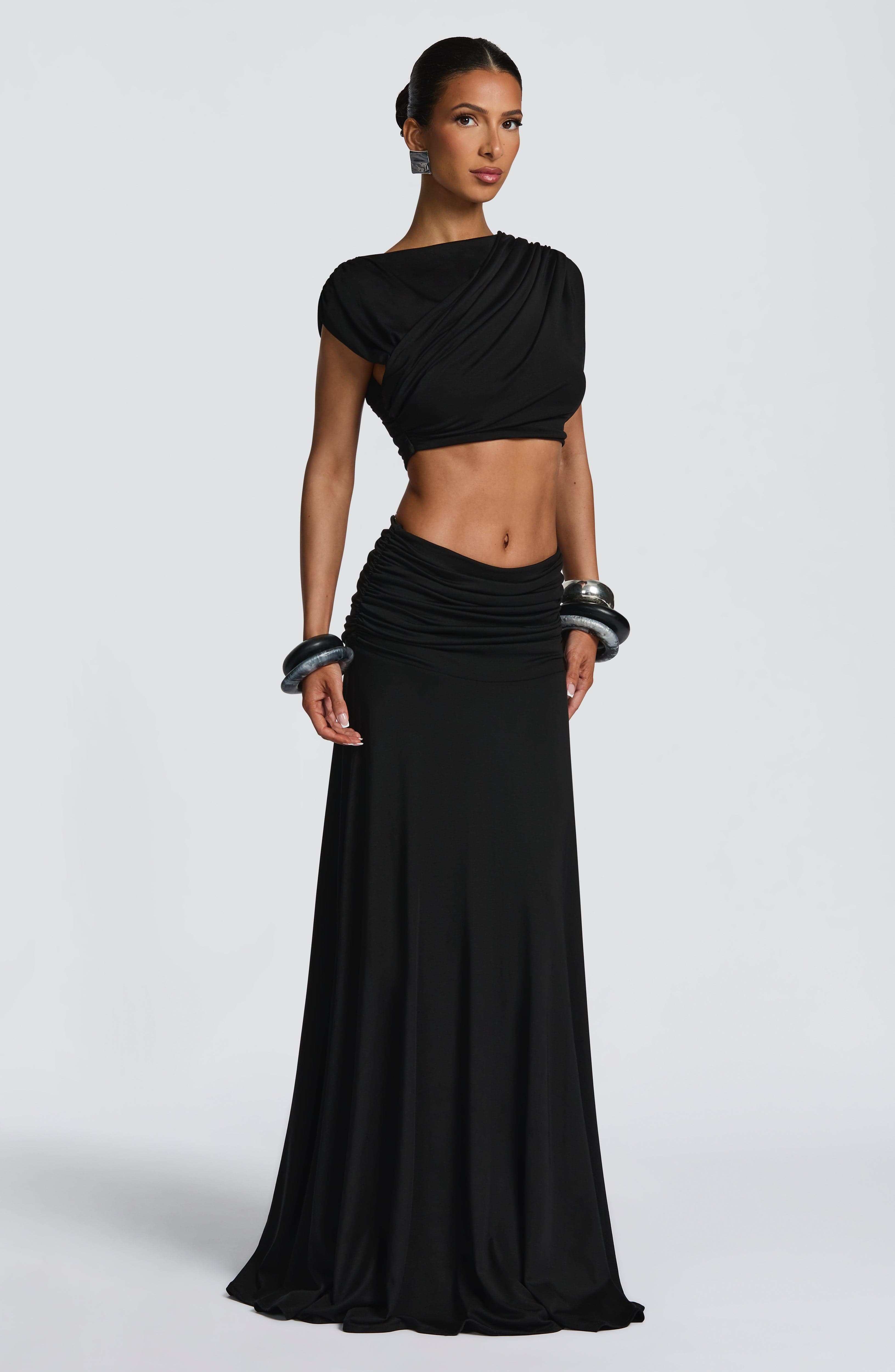 Paige Maxi Skirt - Black
