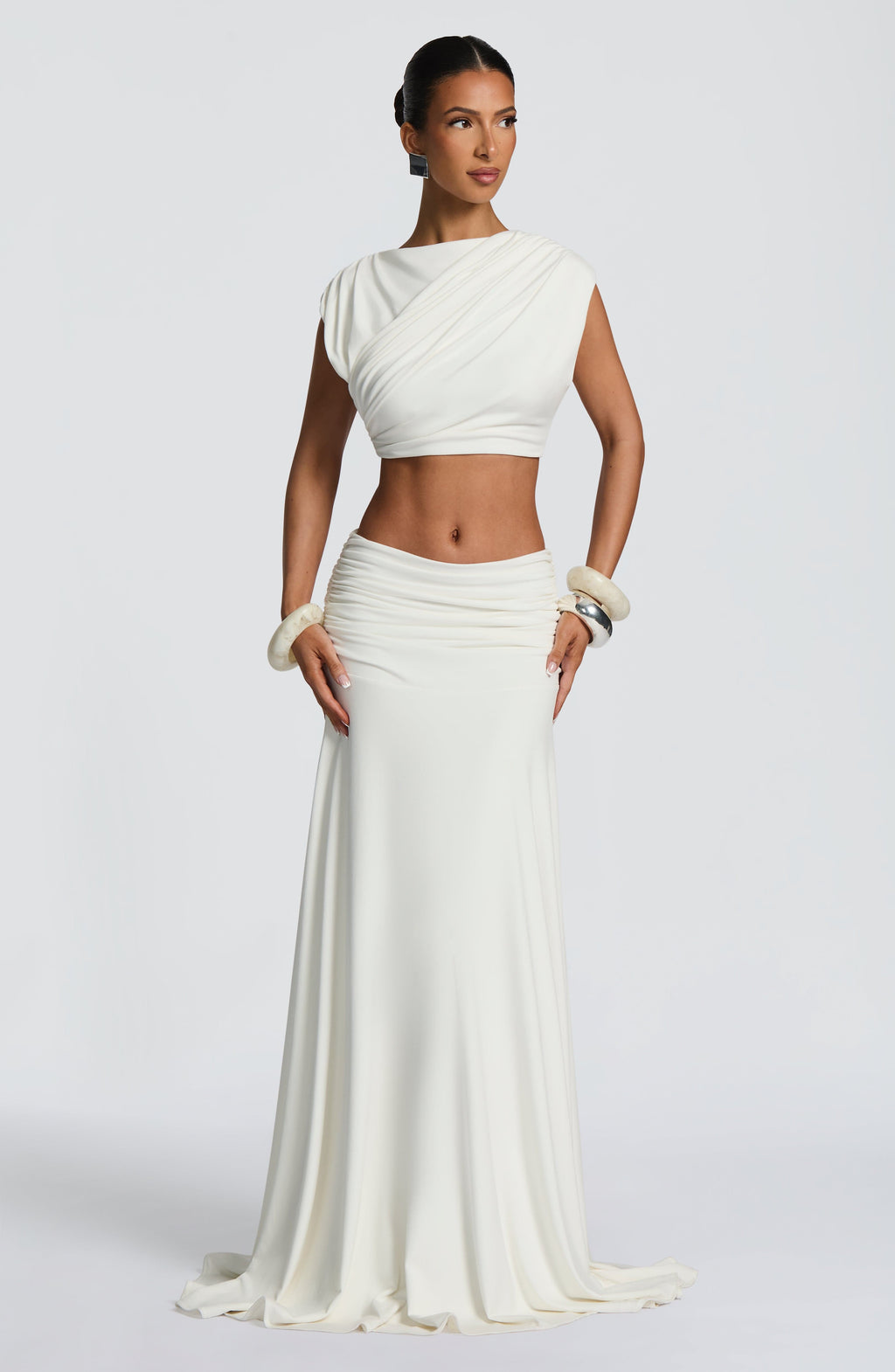 Paige Maxi Skirt - Ivory