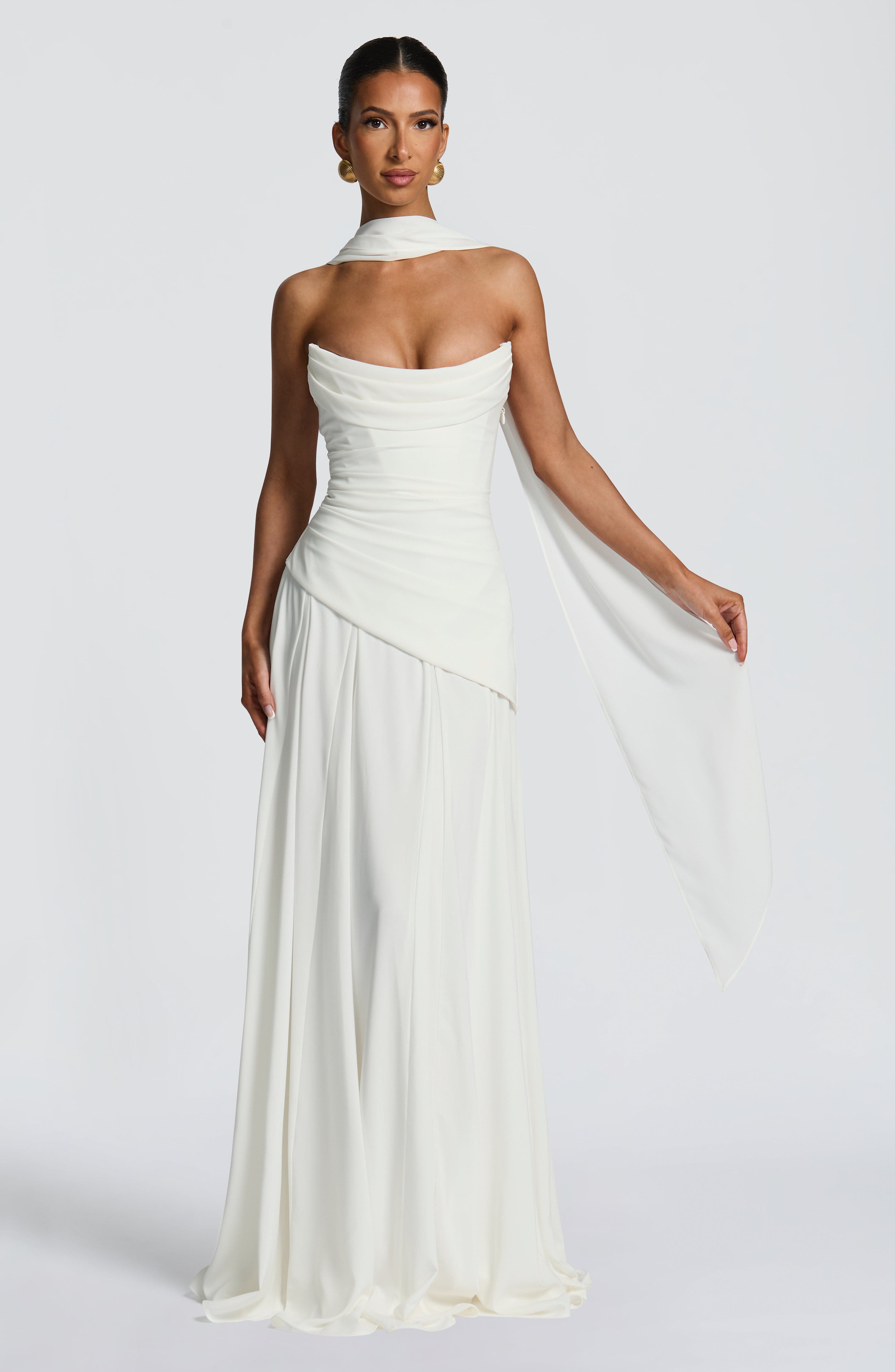 Patricia Maxi Dress - Ivory