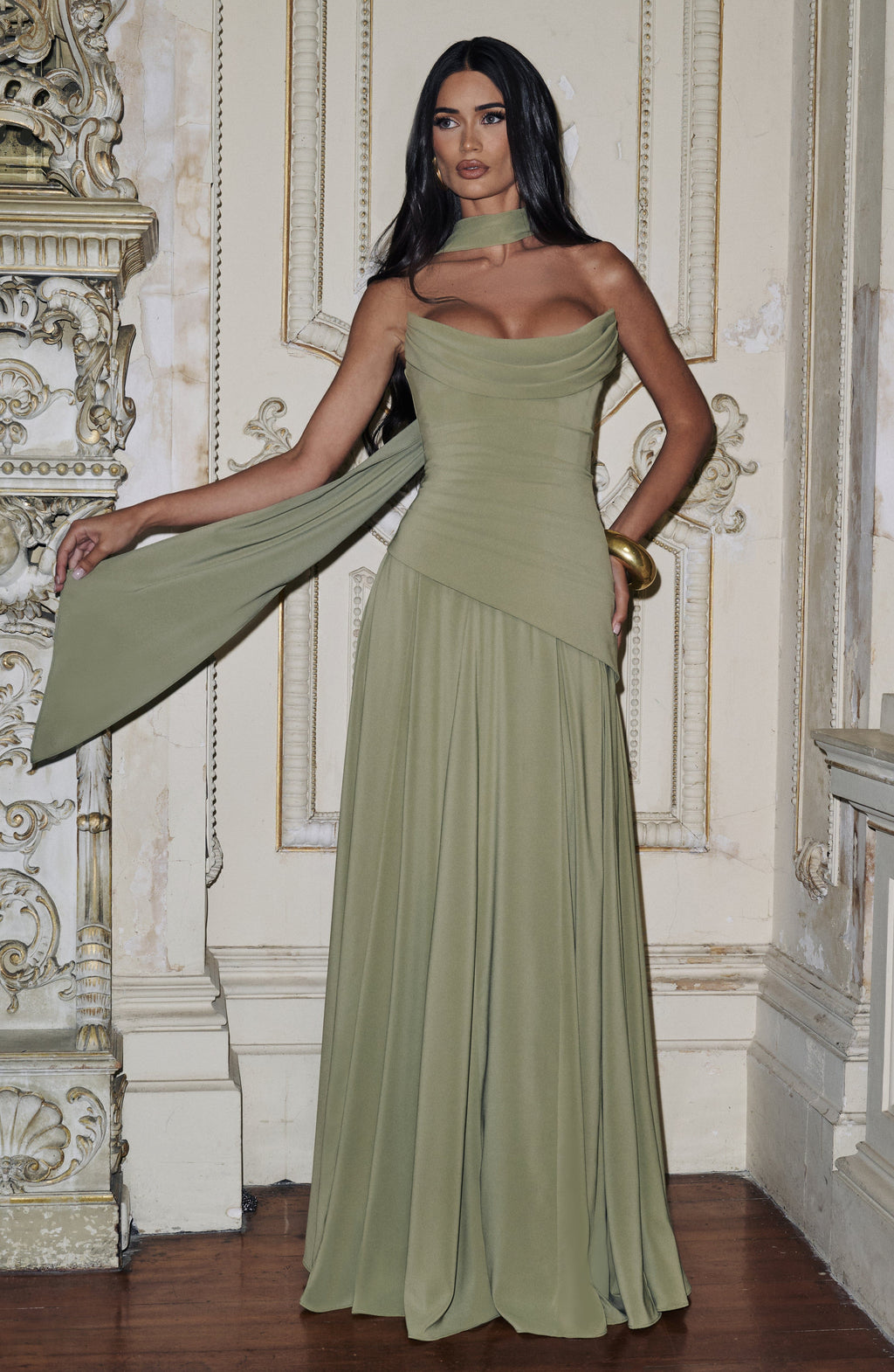Patricia Maxi Dress - Sage