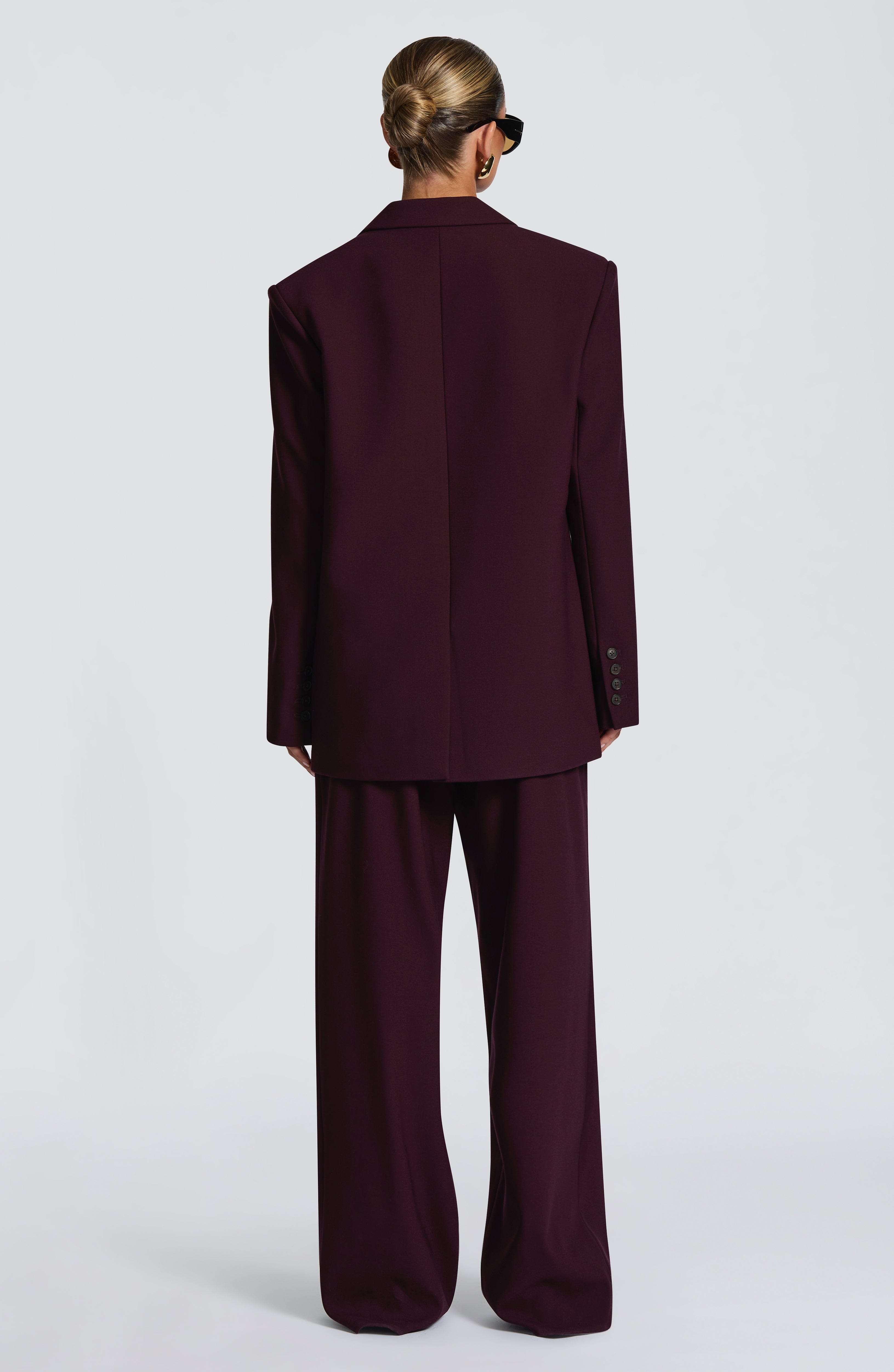 Reece Blazer - Plum