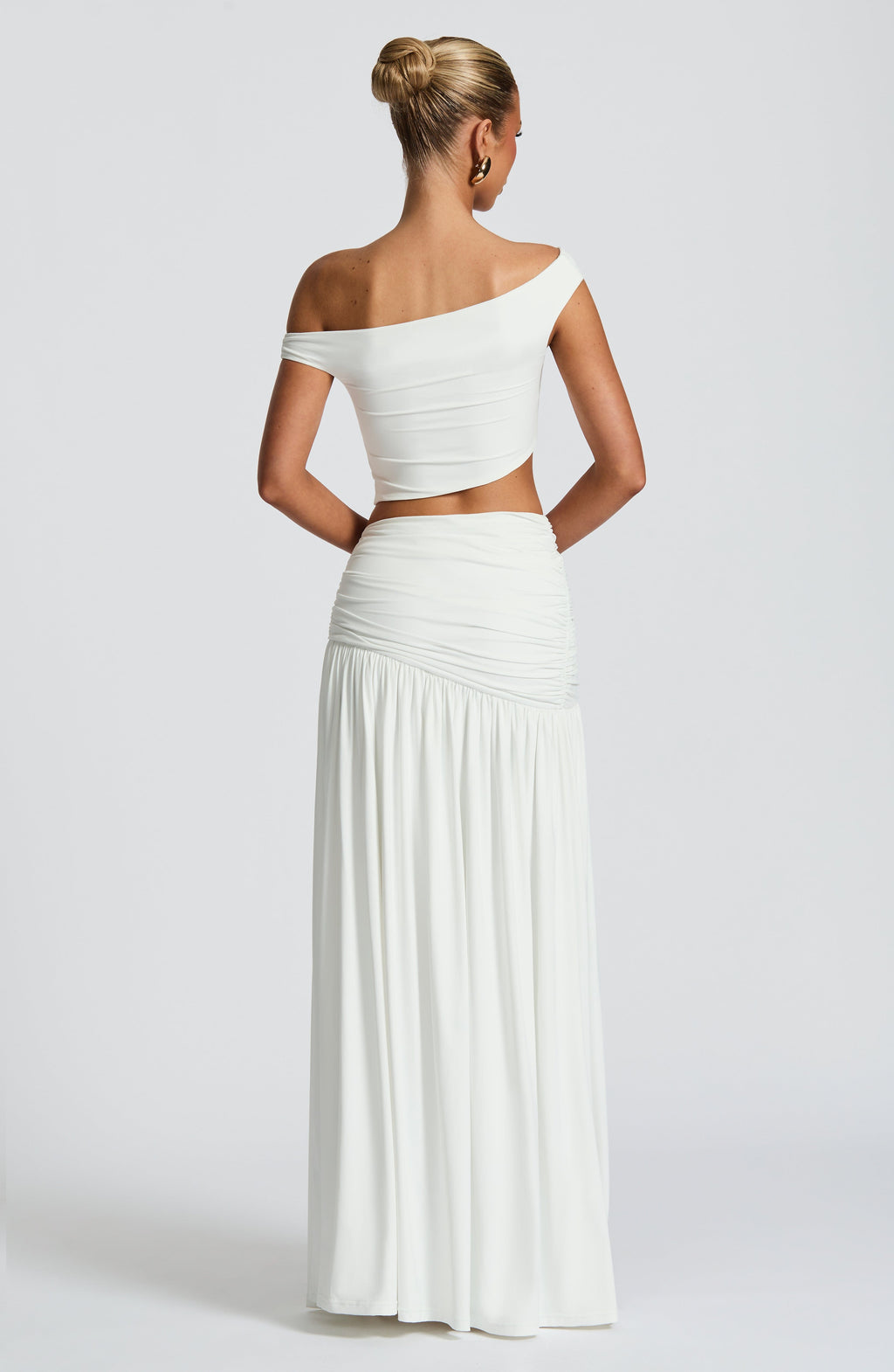 Saira Maxi Skirt - White