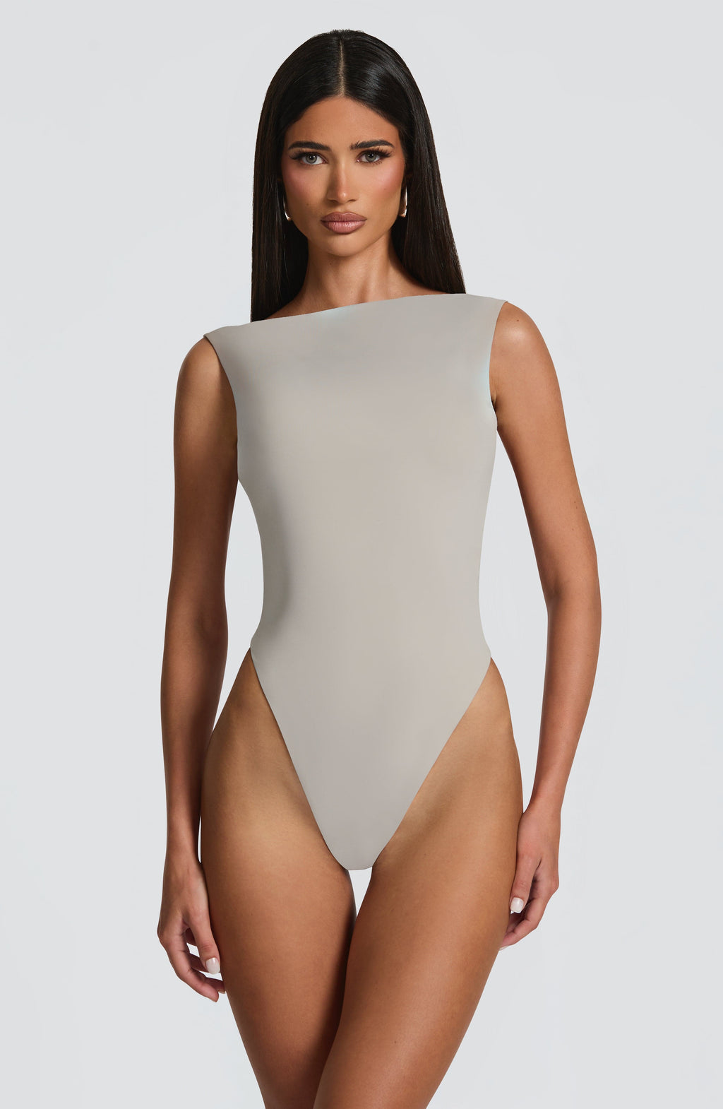 Tori Bodysuit - Light Grey