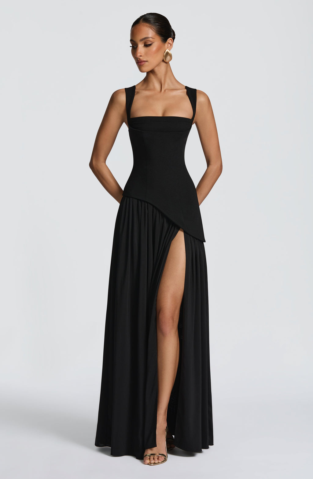 Tullulah Maxi Dress - Black