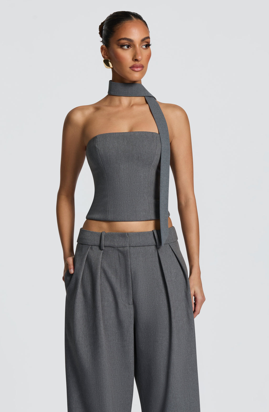 Vinnie Scarf - Grey Marl