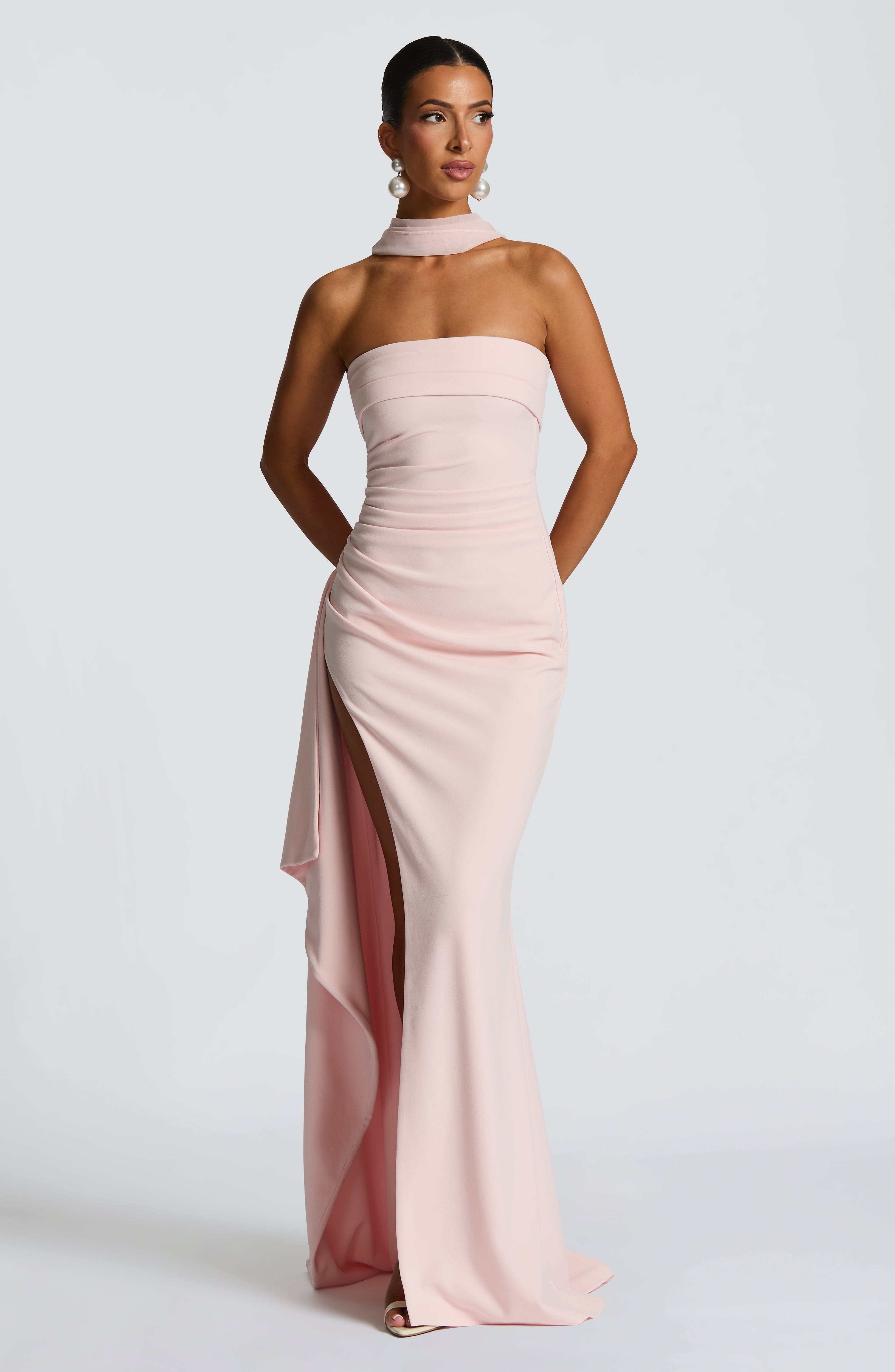 Zafira Maxi Dress - Blush