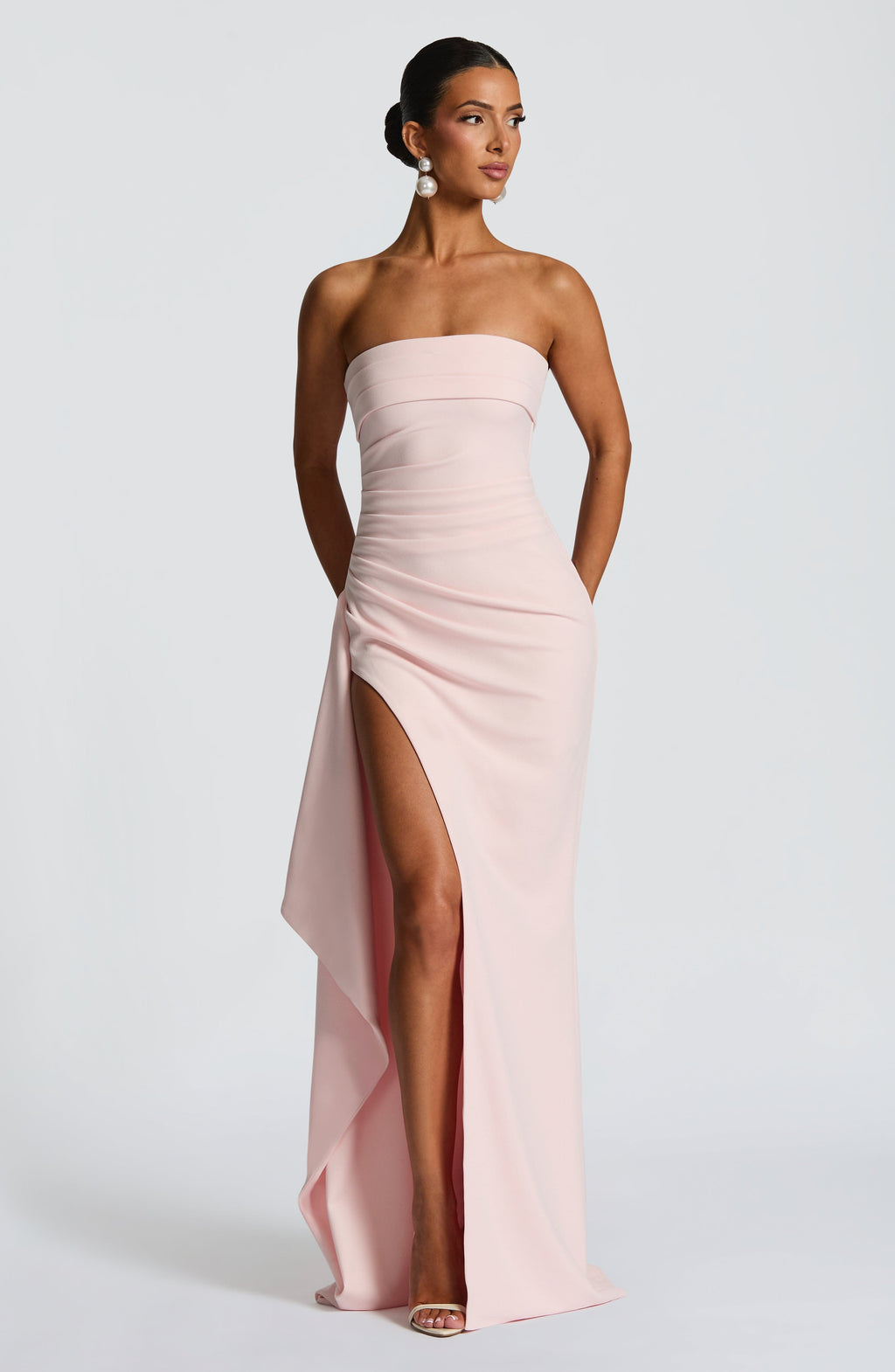Zafira Maxi Dress - Blush