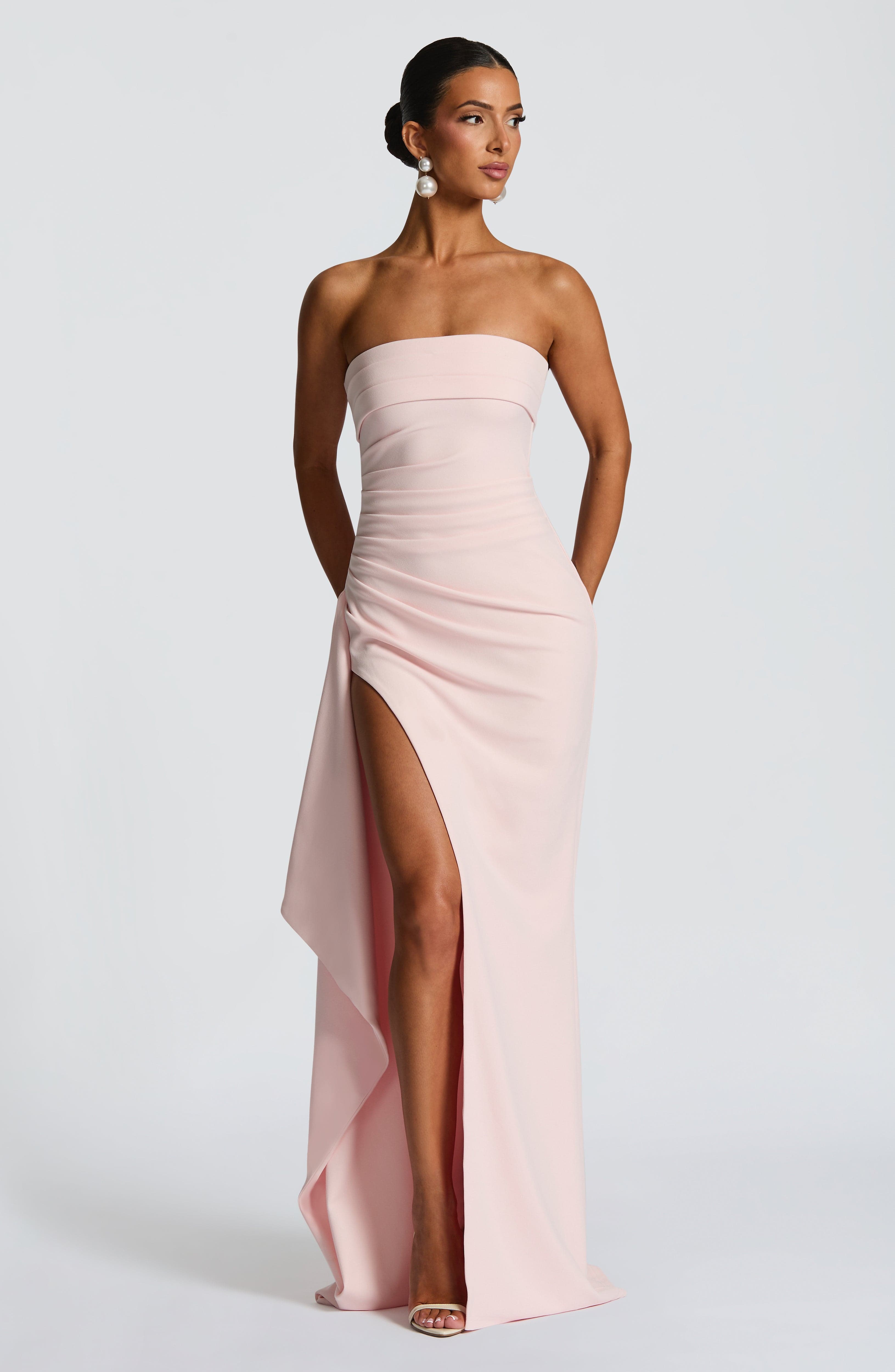 Zafira Maxi Dress - Blush